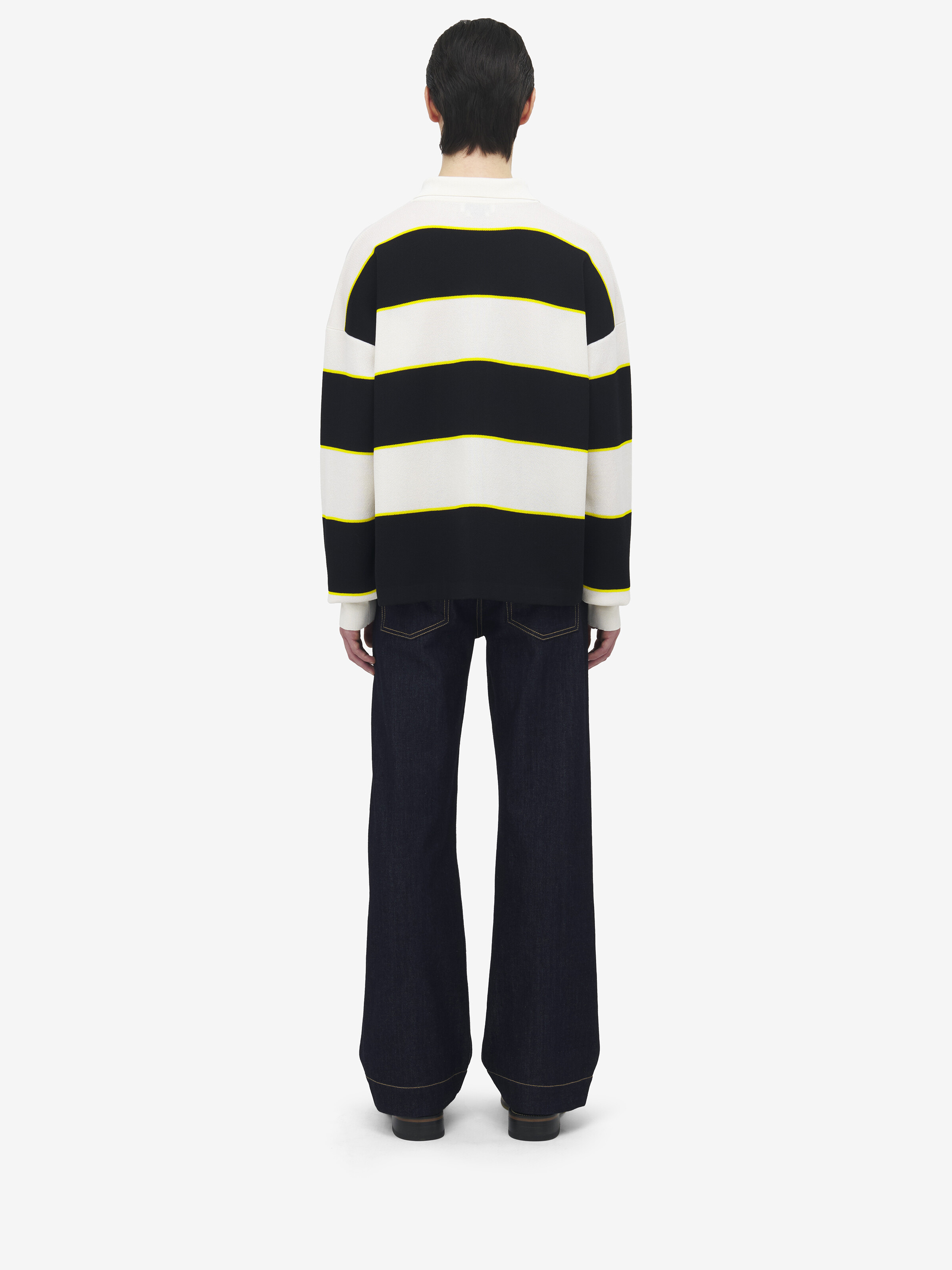 Rugby Stripe Polo Shirt - 5