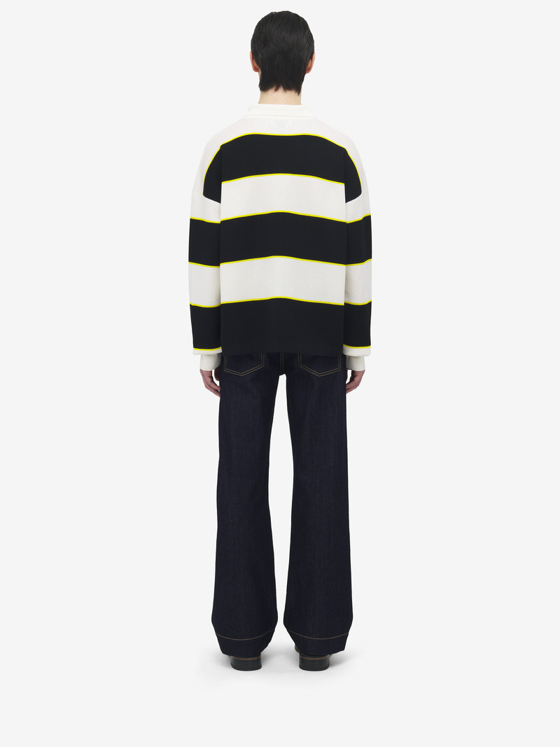 Rugby Stripe Polo Shirt 5