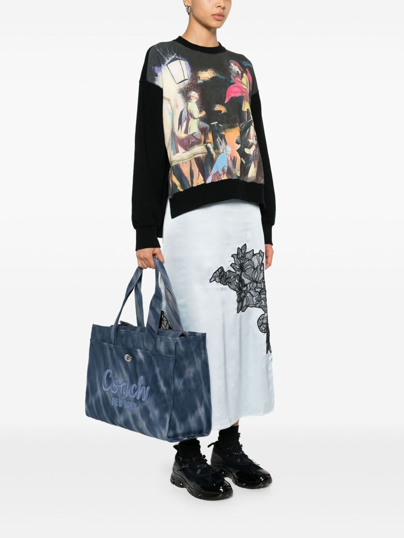 COACH Cargo 40 tie-dye tote bag outlook