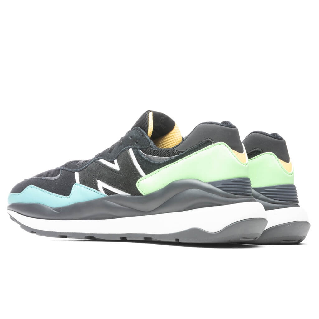 NEW BALANCE 57/40 - BLACK/VIBRANT SPRING GLOW - 3