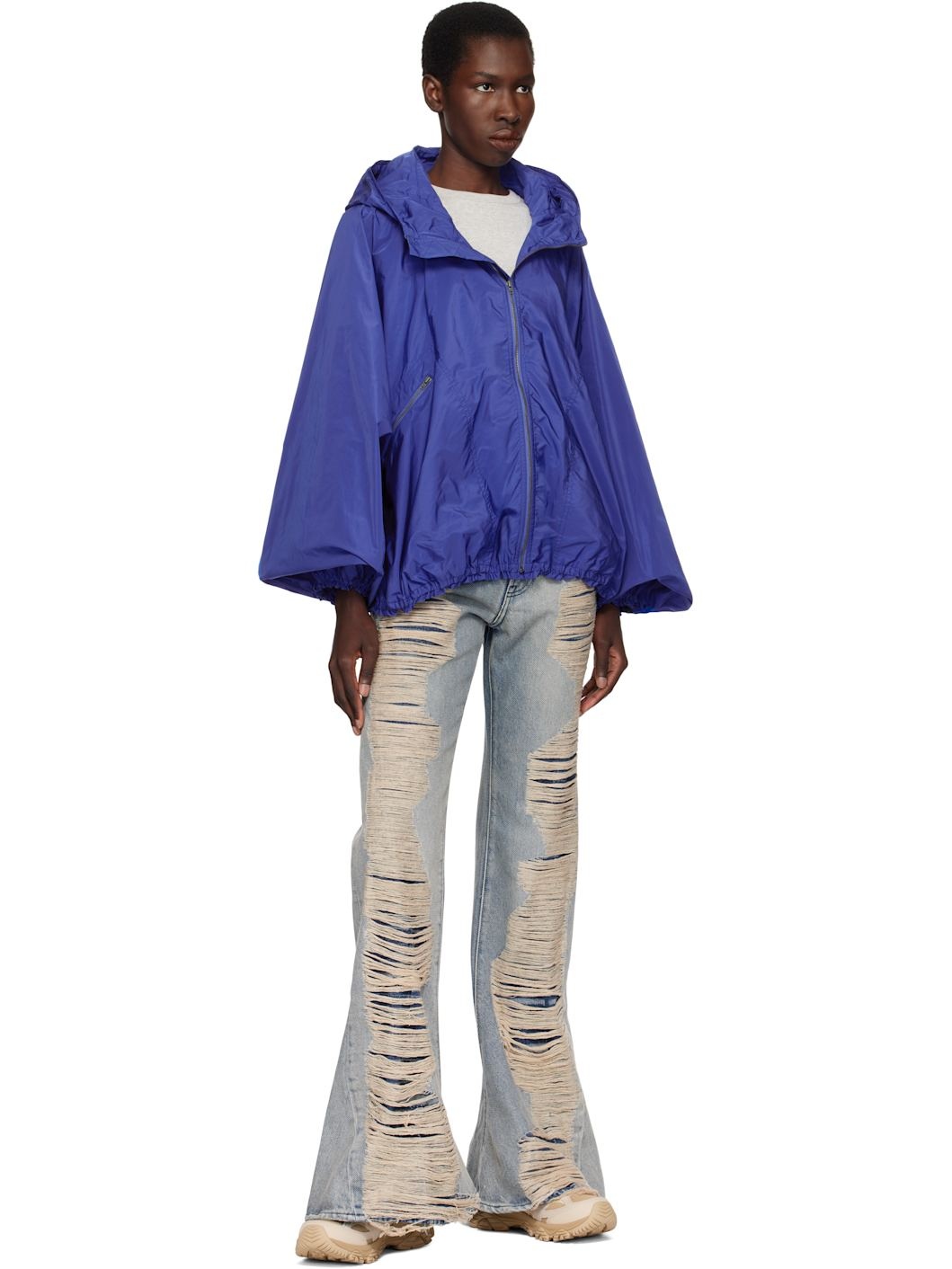 【関税込み】Sofie D'Hoore ブルー Colima ジャケット SOFIE D'HOORE Blue Colima Jacket | REVERSIBLE