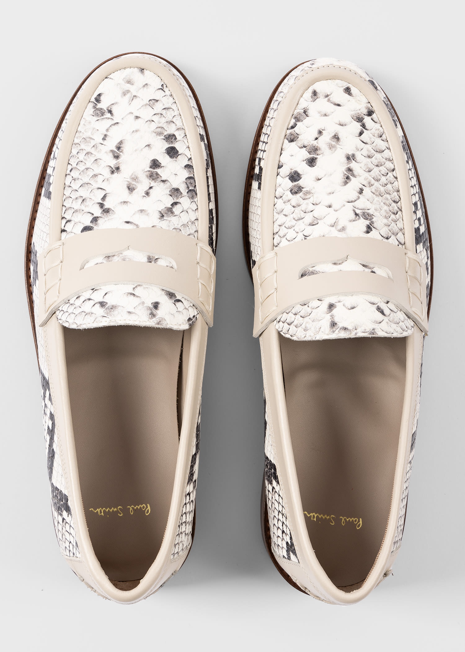 'Laida' Off White Loafers - 5