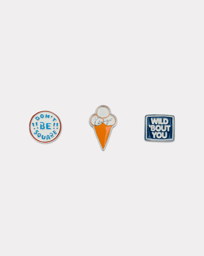 'KENZO Badges' set of pins 1