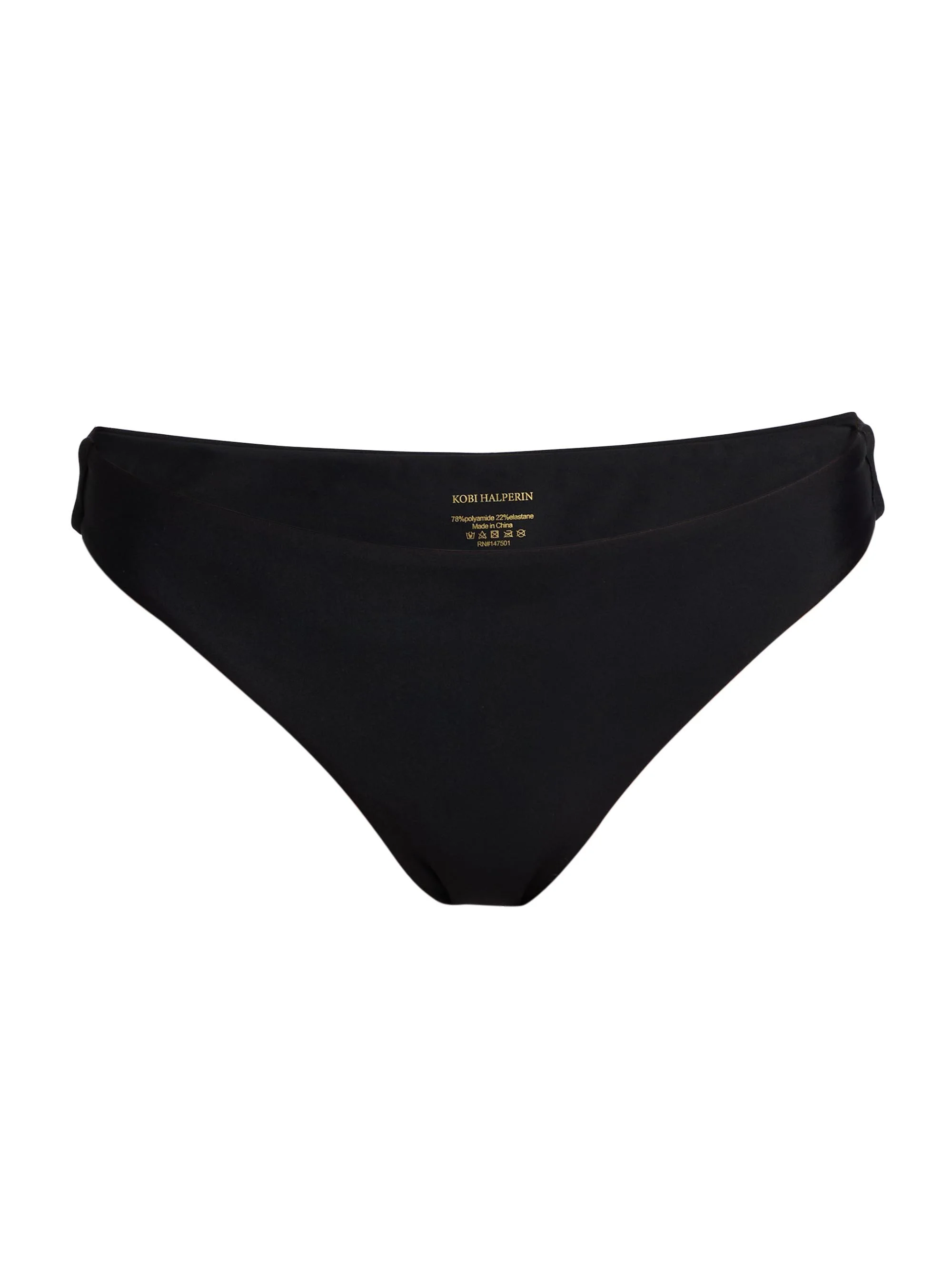 Women's Ellie Bikini Bottom - Black - 1