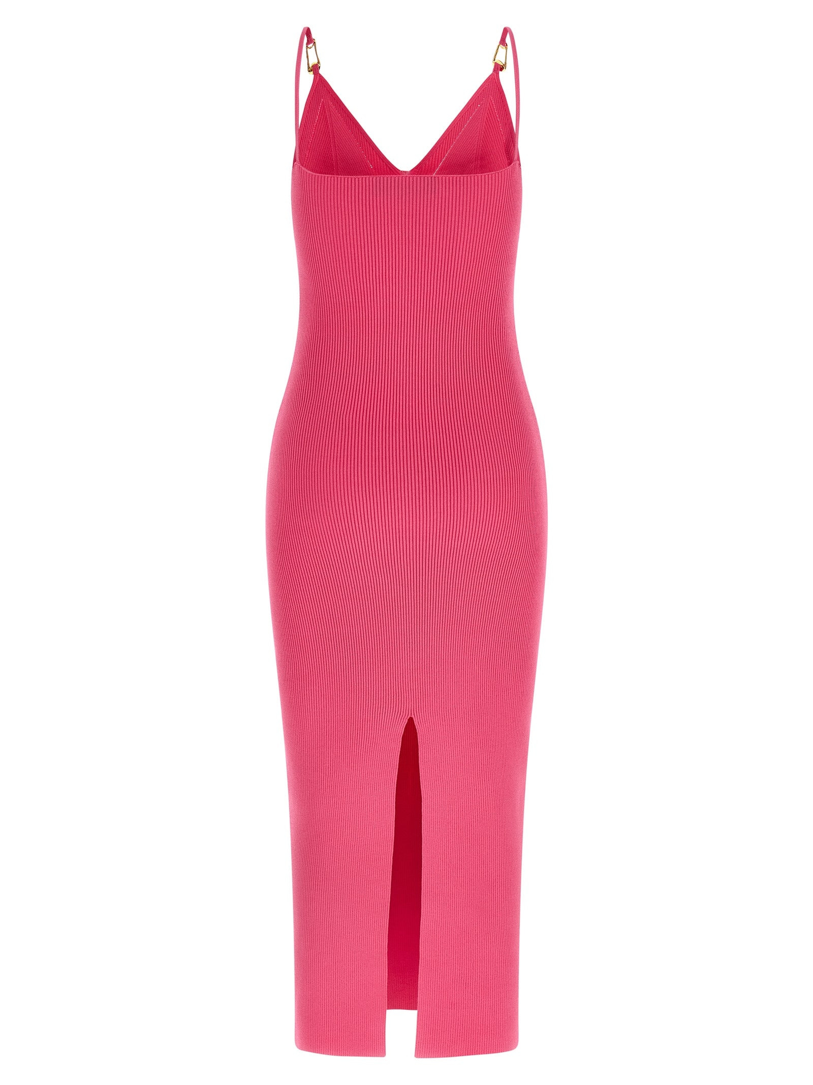 Knit Dresses Fuchsia - 2