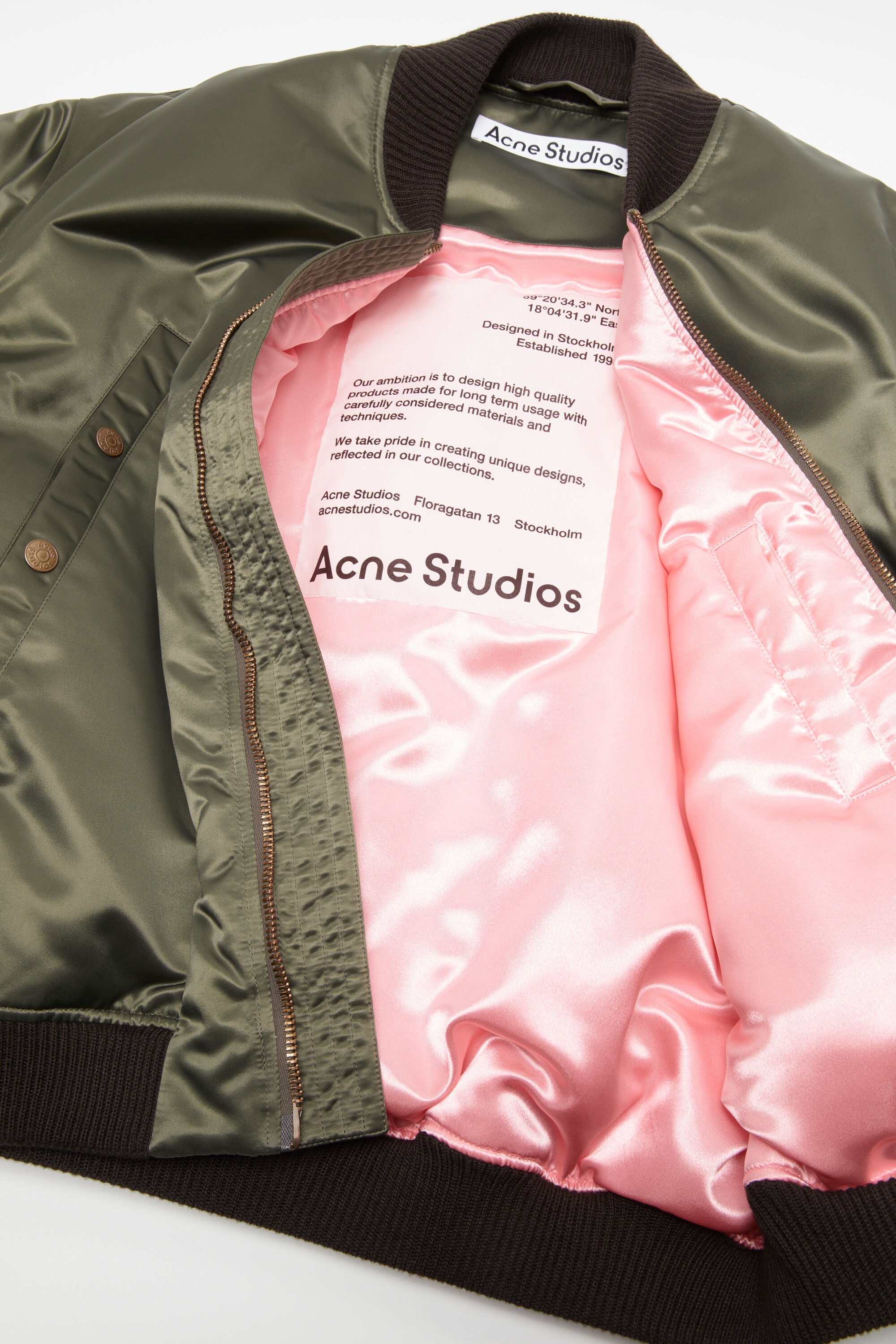 Bomber jacket logogram - Military green - 7