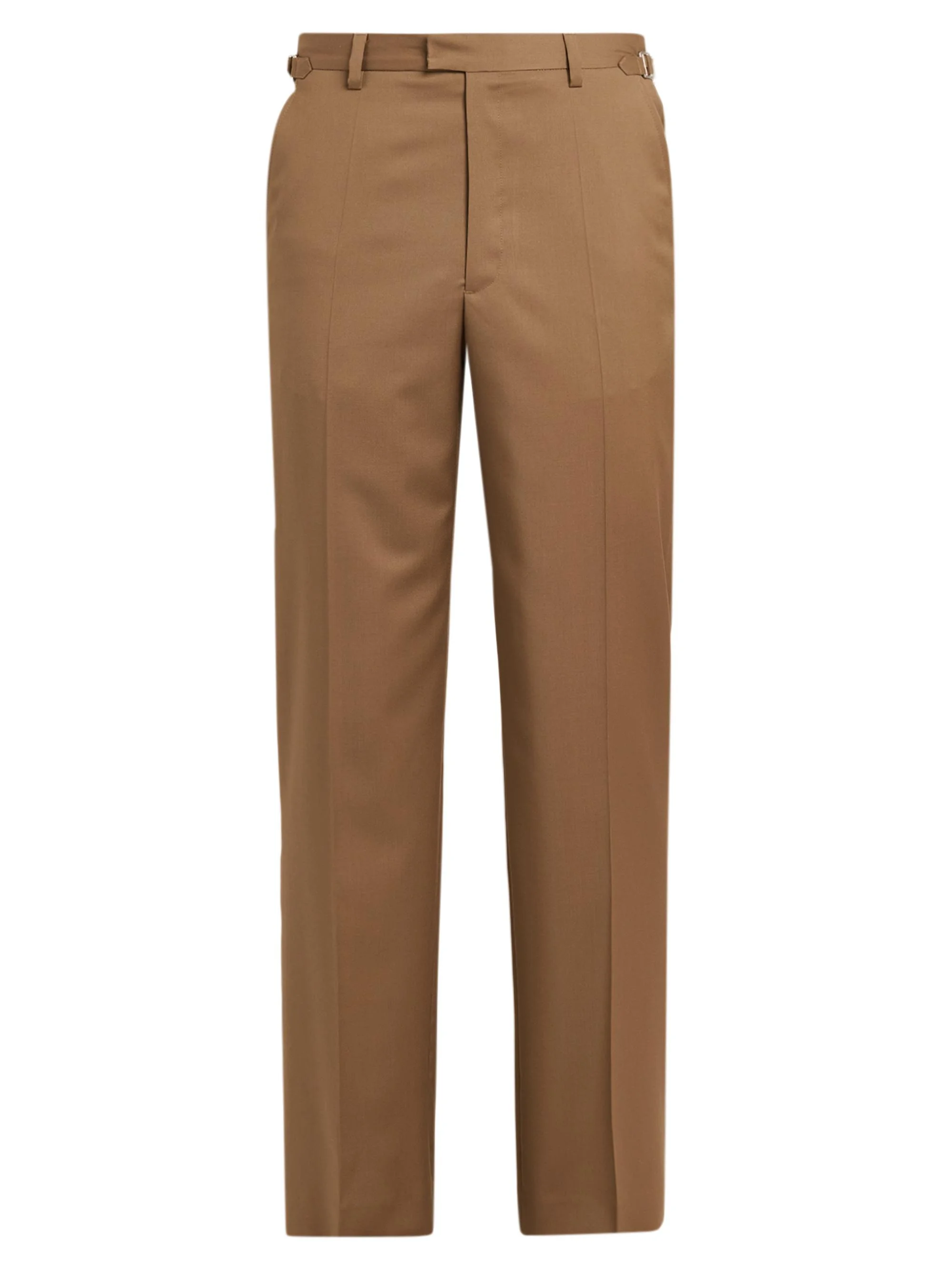 Men's Sienna Wool Trousers - Tan - 1