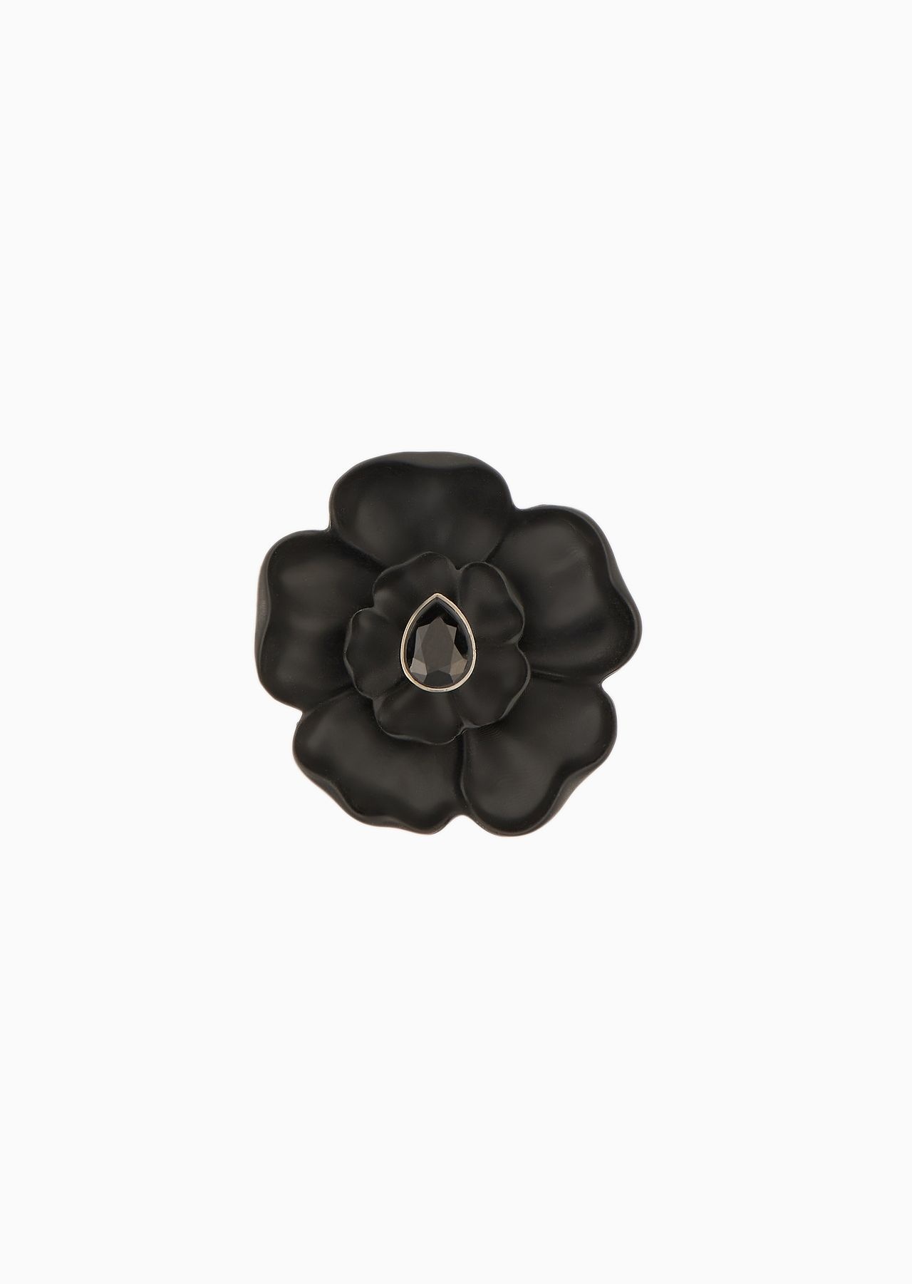 Resin flower brooch - 1