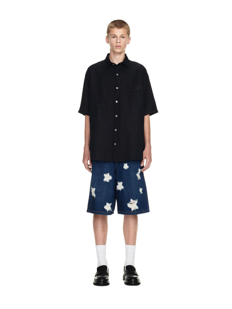 Off-White 90s Logo Bowling Shirt outlook