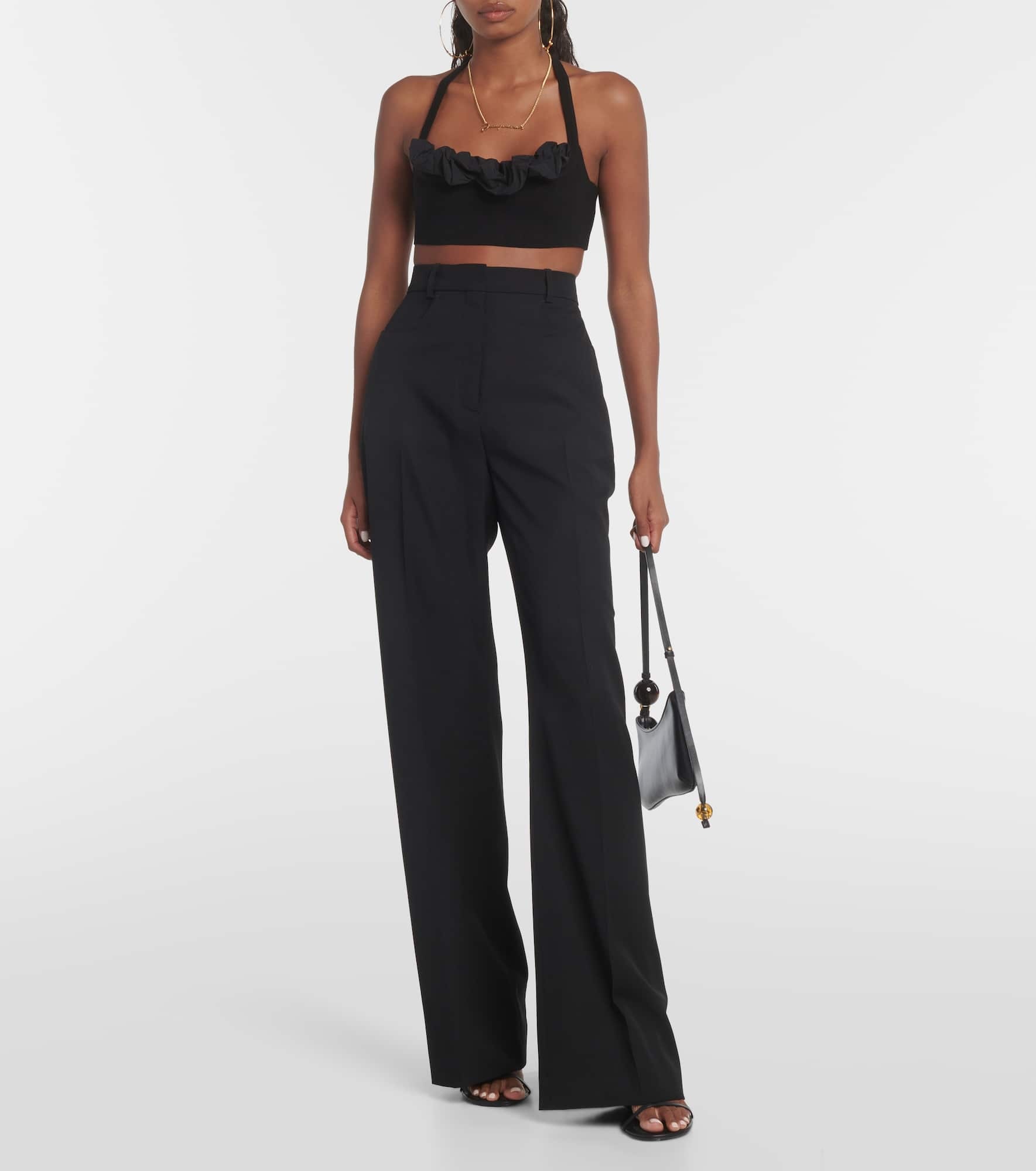 Le Bandeau Frivolli ruffled bra top - 2