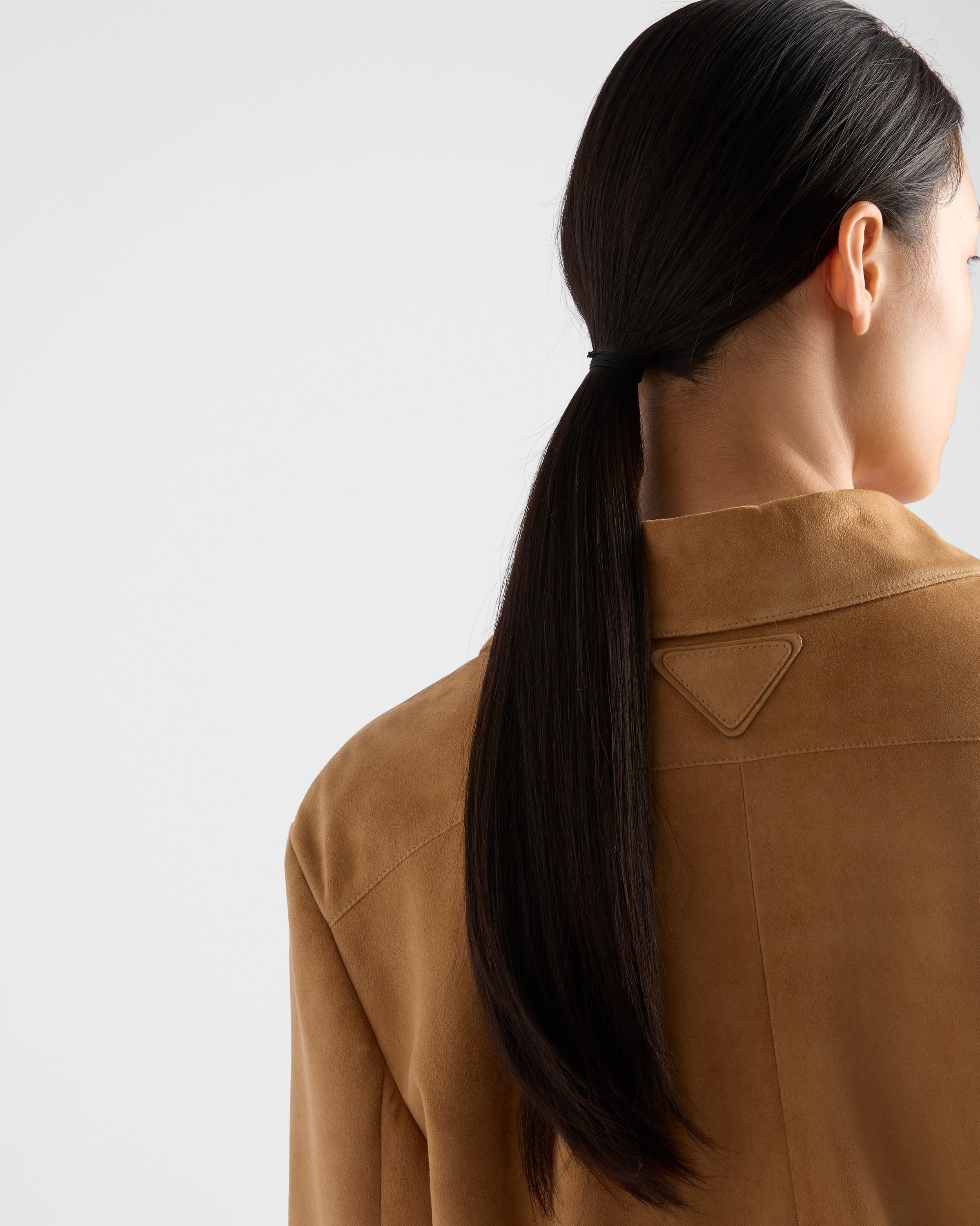 Suede blouson jacket - 3