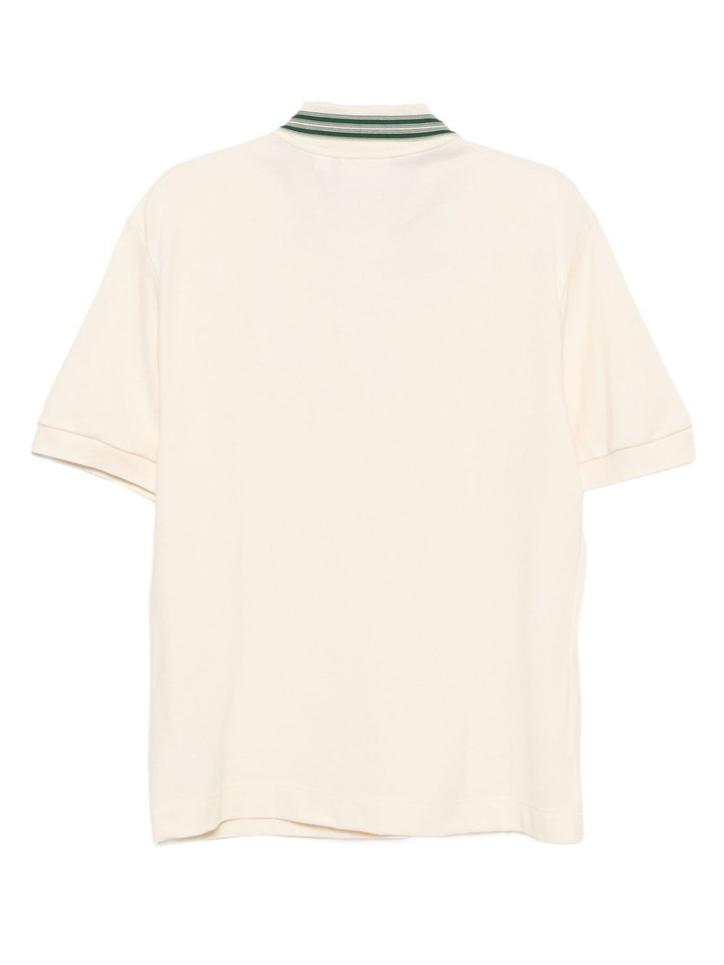 LACOSTE logo-embroidered polo shirt outlook