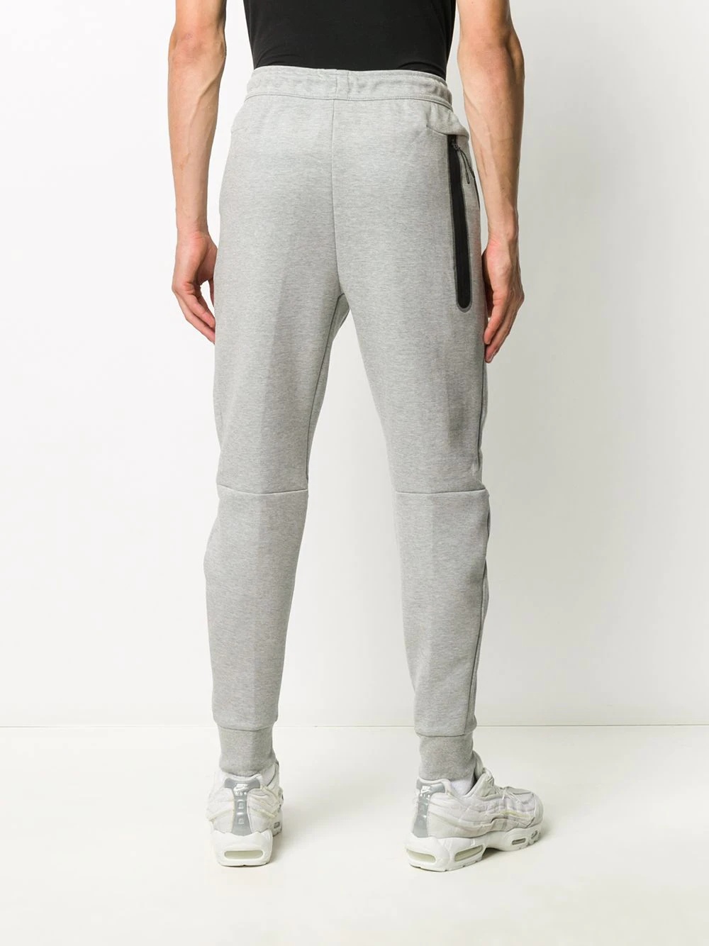 elasticated waist track pants - 4