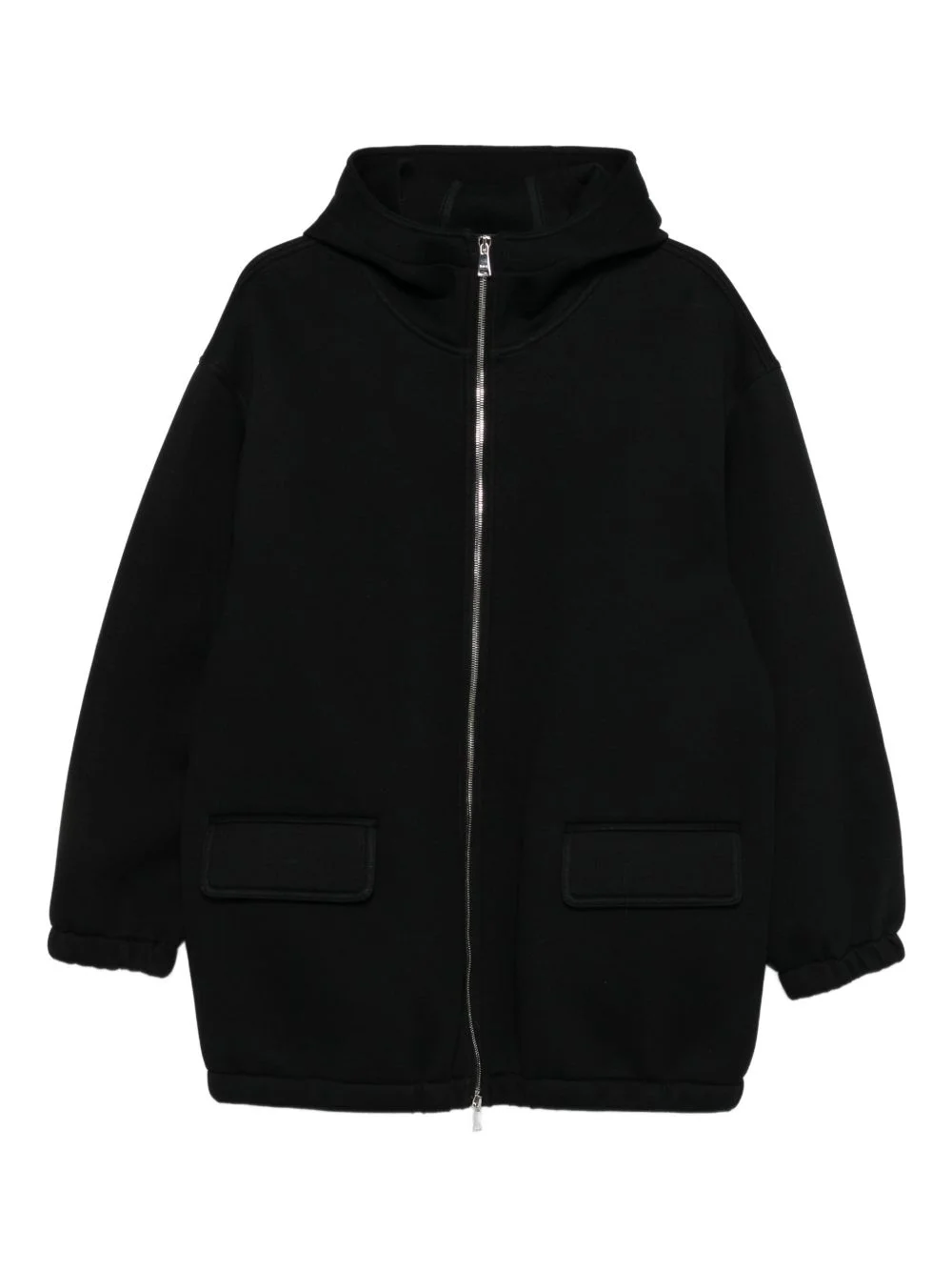 hooded zip-up jacket - 1