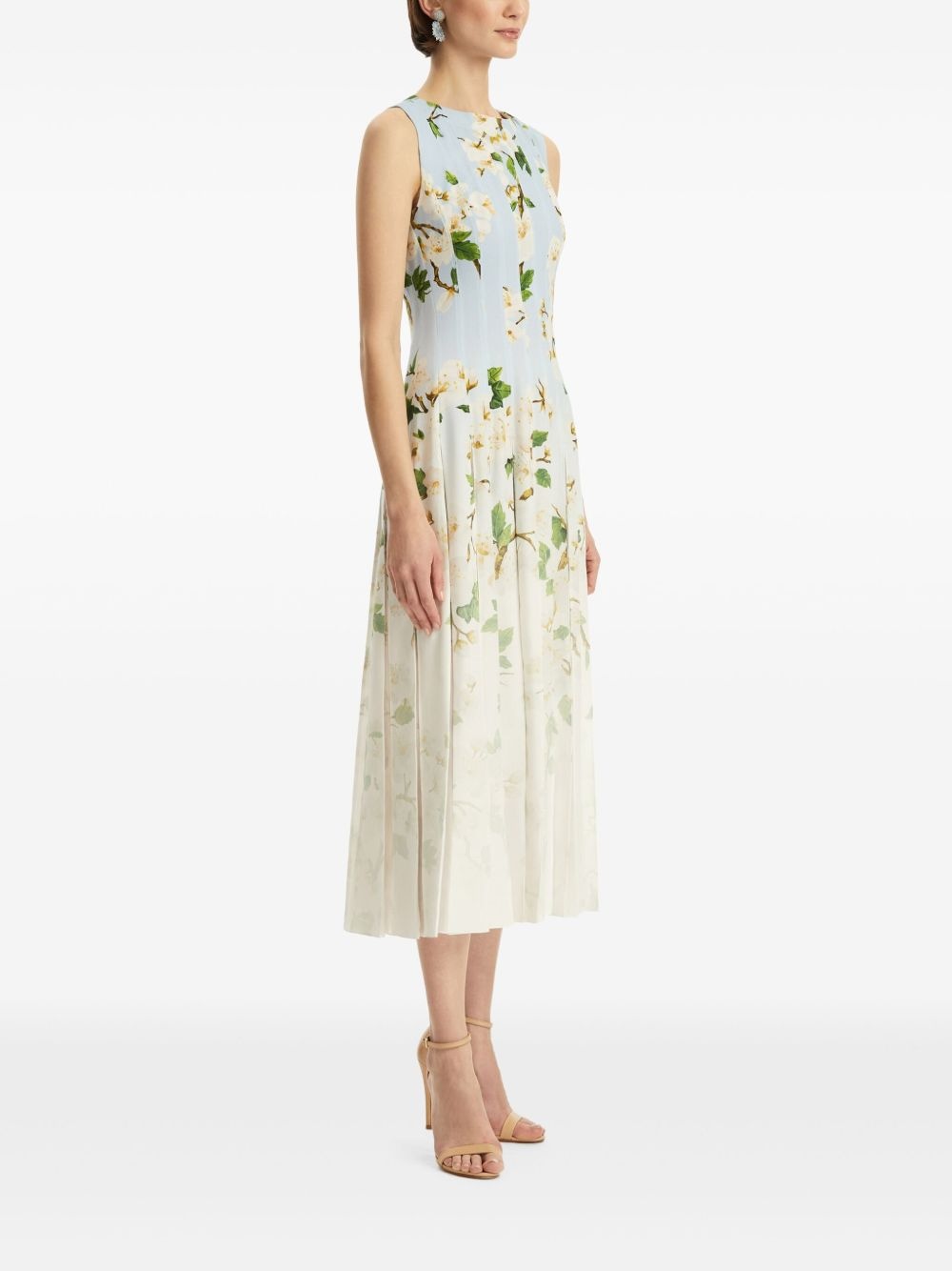 floral-print dress - 2