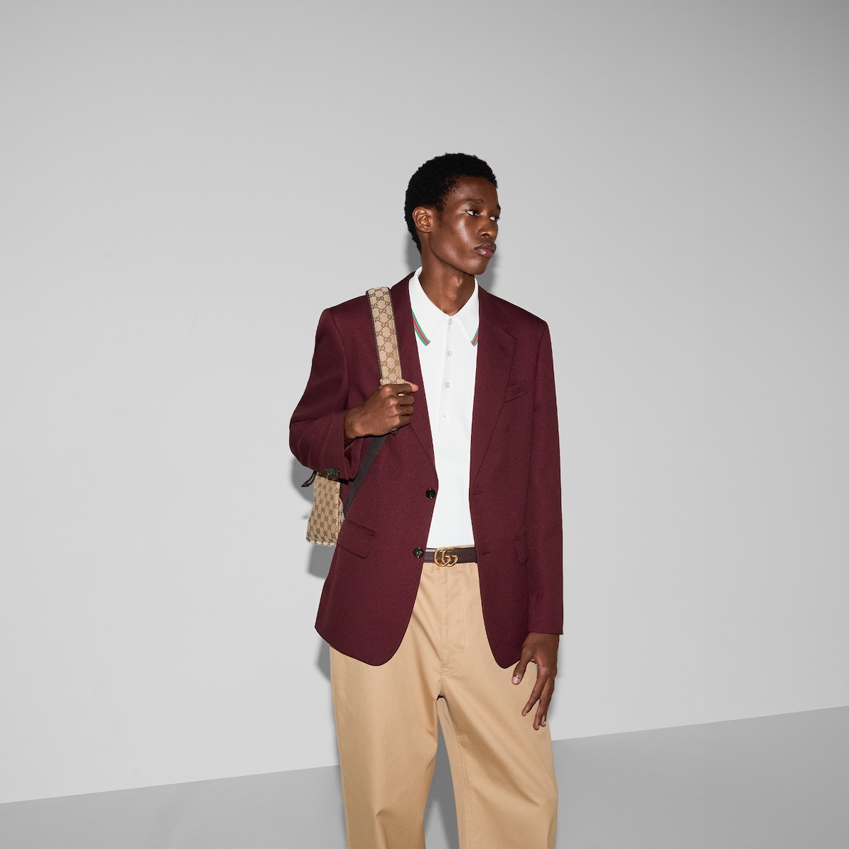 Embroidered polyester drill jacket - 7