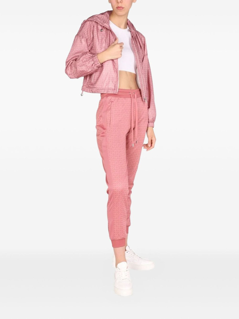 MICHAEL KORS hooded patterned jacket outlook