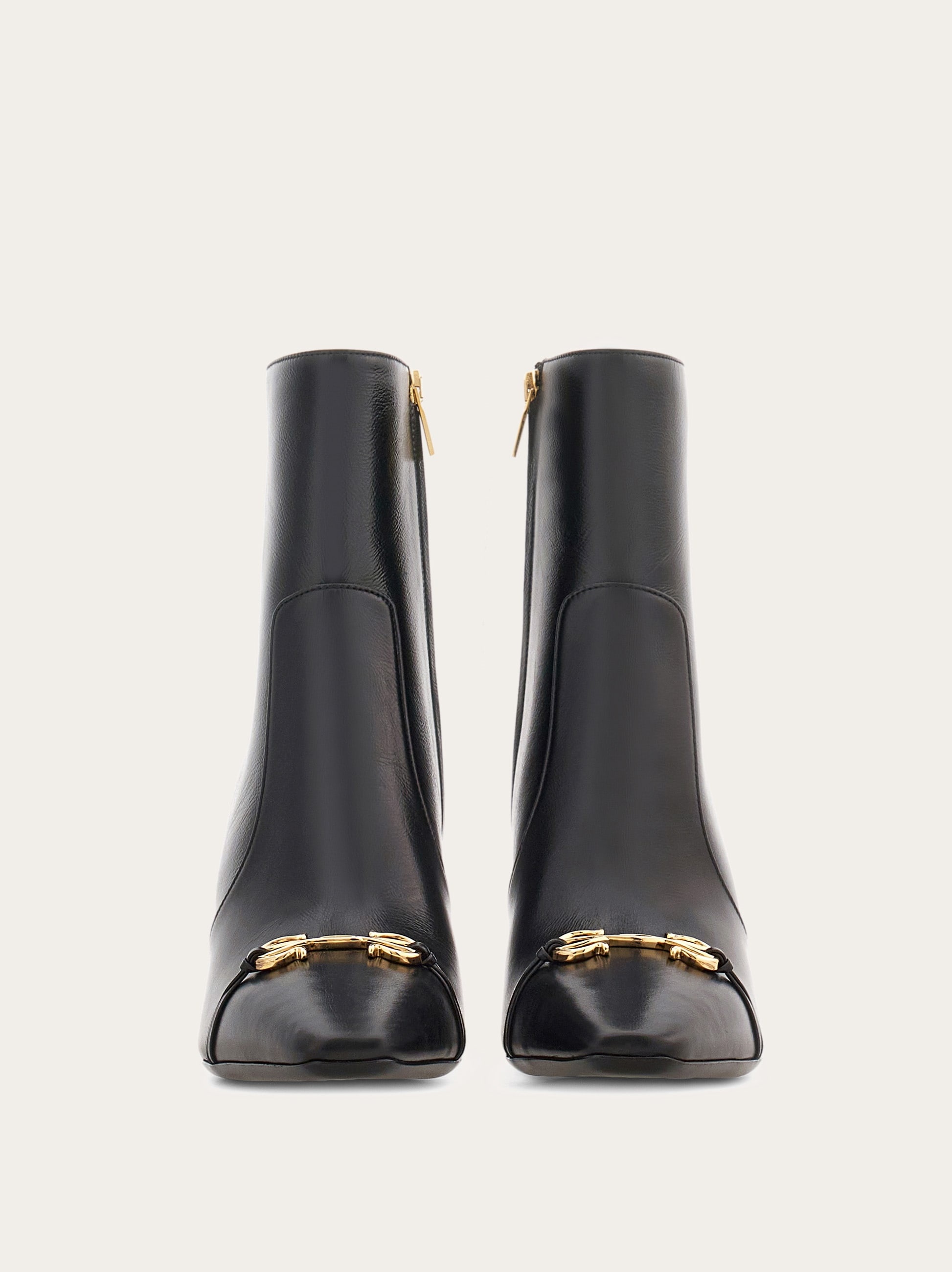 Gancini buckle ankle boot - 2