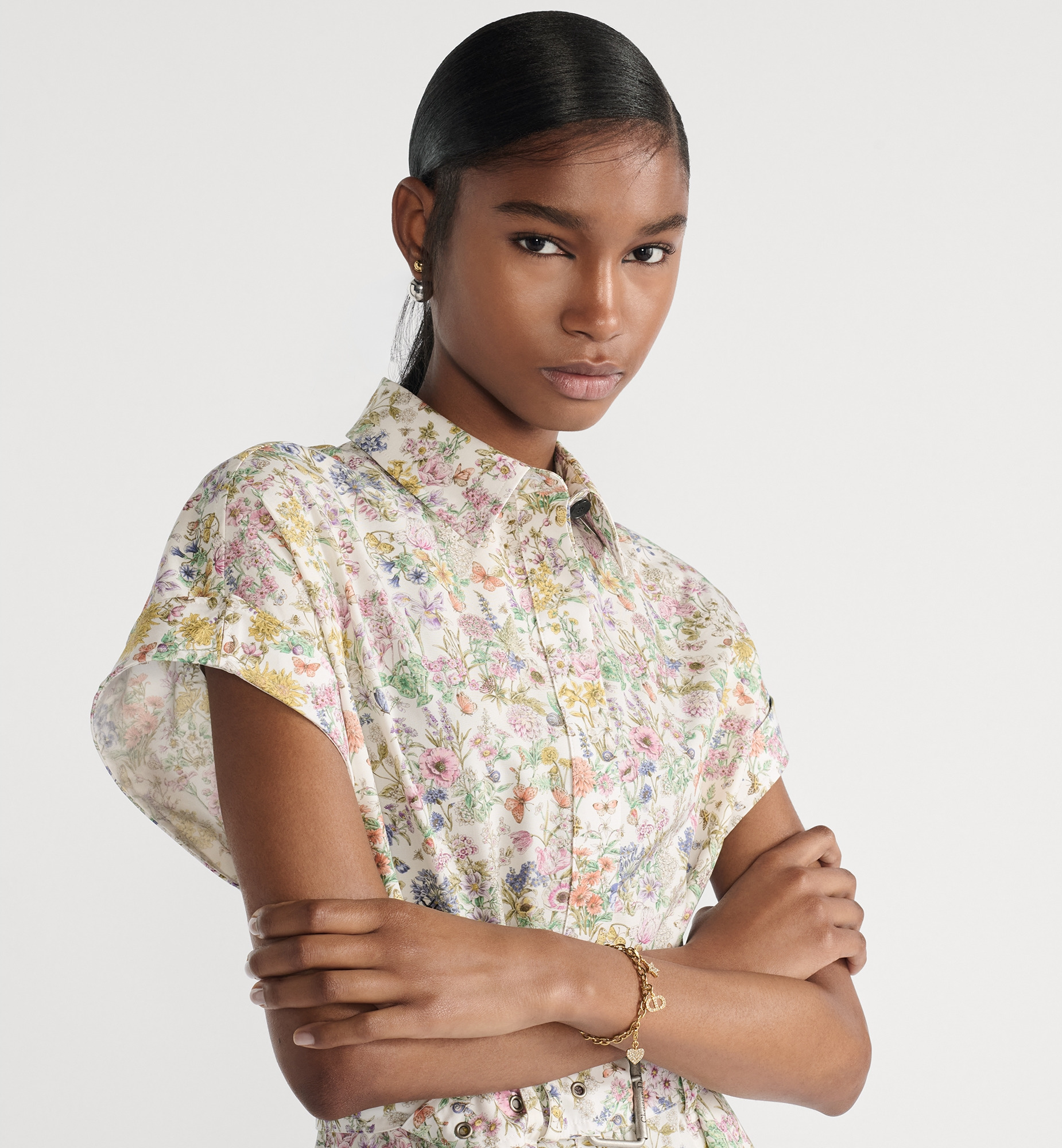 Mid-Length Belted Shirtdress - 4