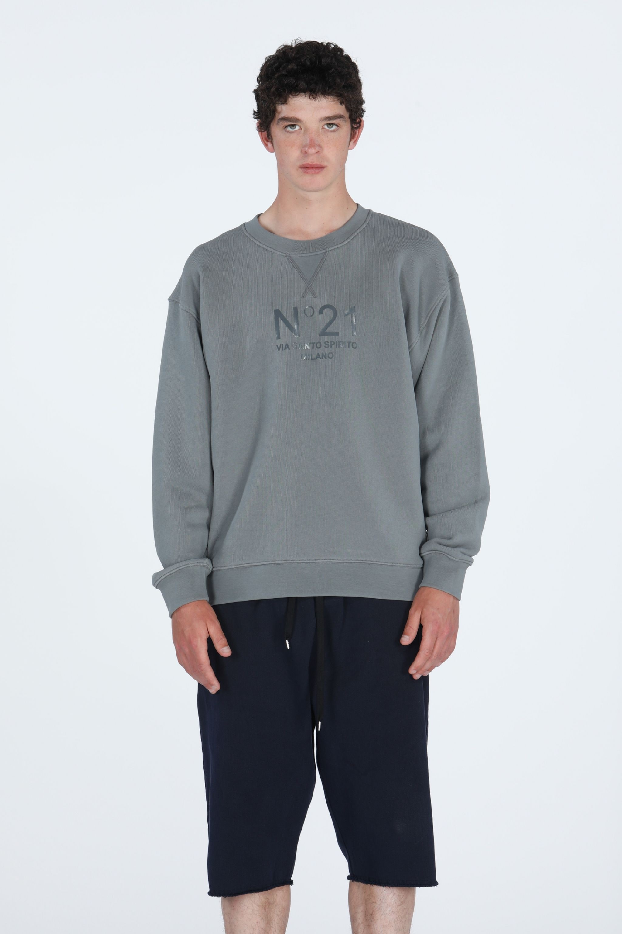 LOGO-PRINT SWEATSHIRT - 1