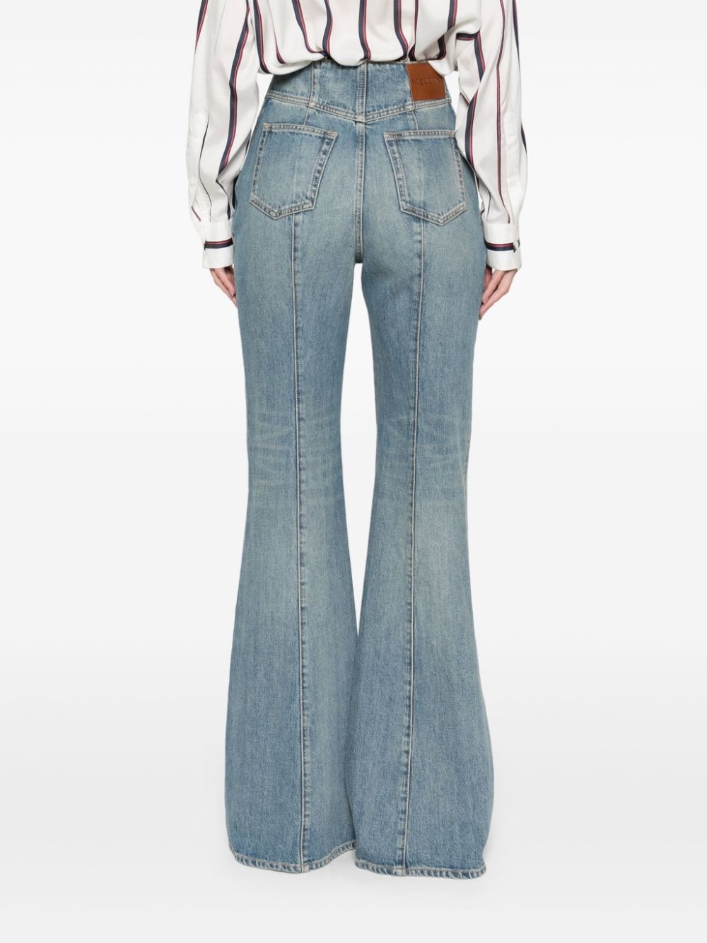 Fold Over Waist jeans - 4