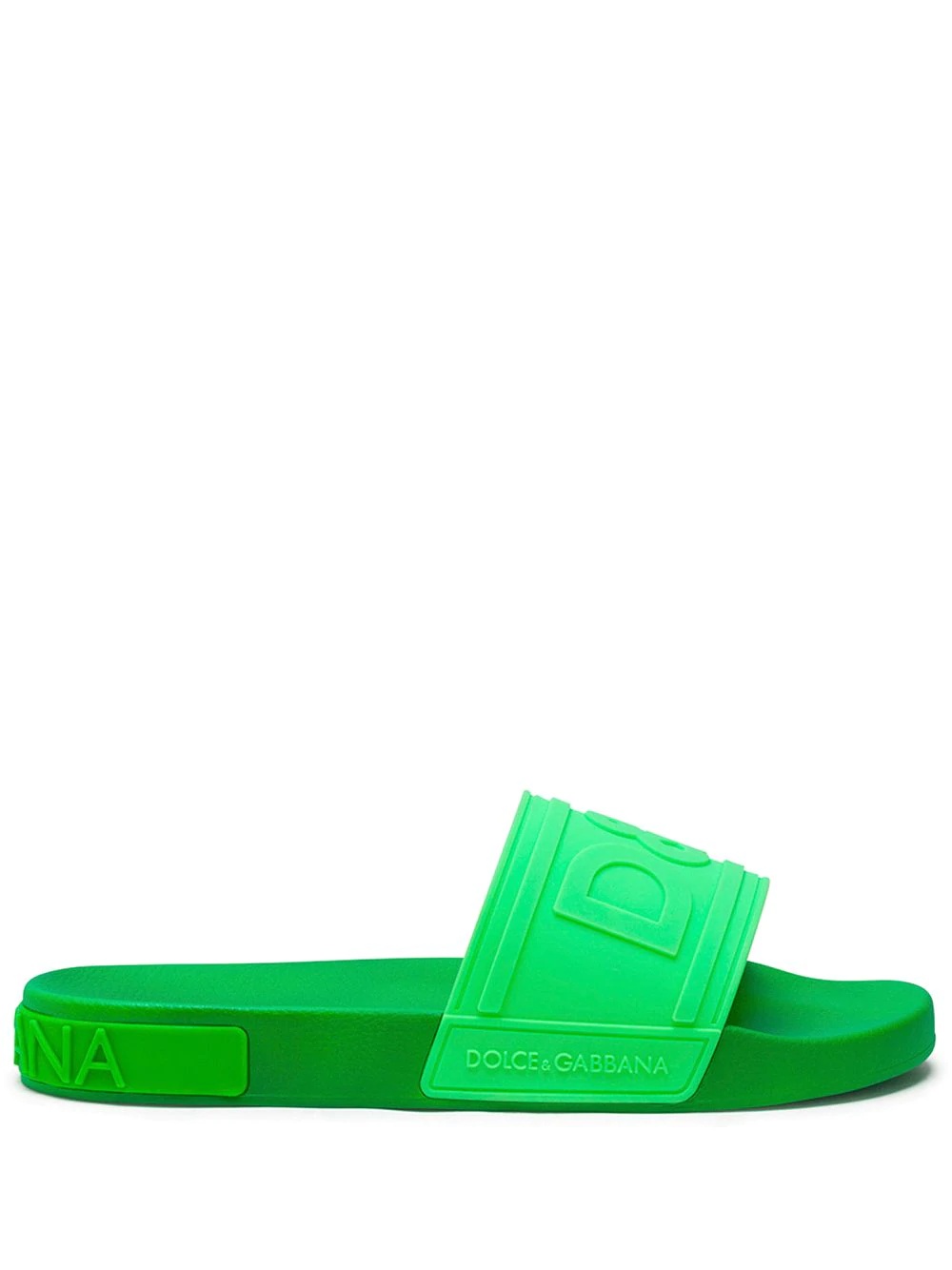 logo-embossed slides - 1