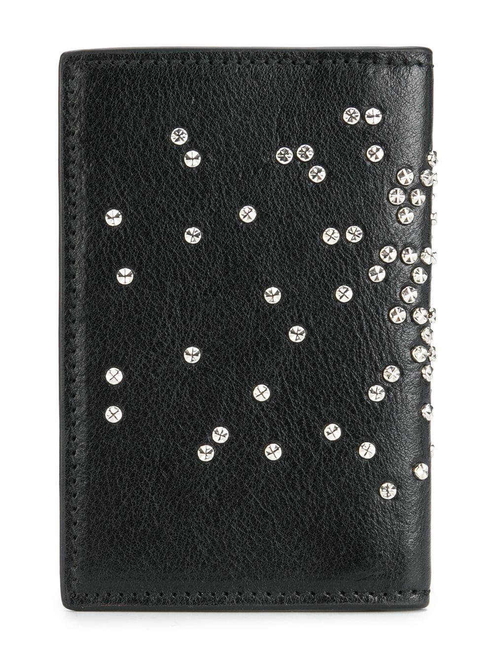 abstract skull stud wallet - 2