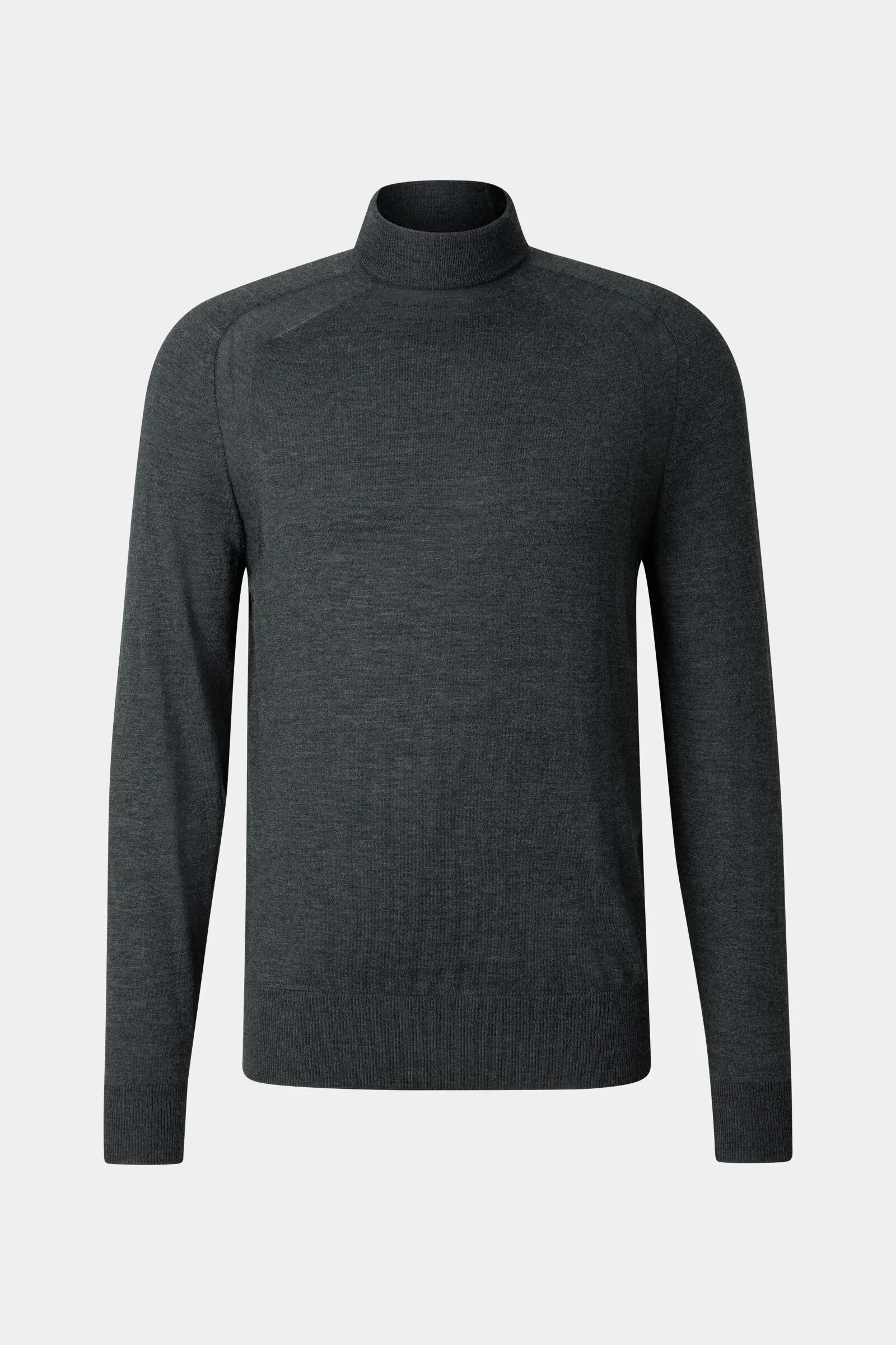 Gordon pure new wool and cashmere sweater in Anthracite - 1