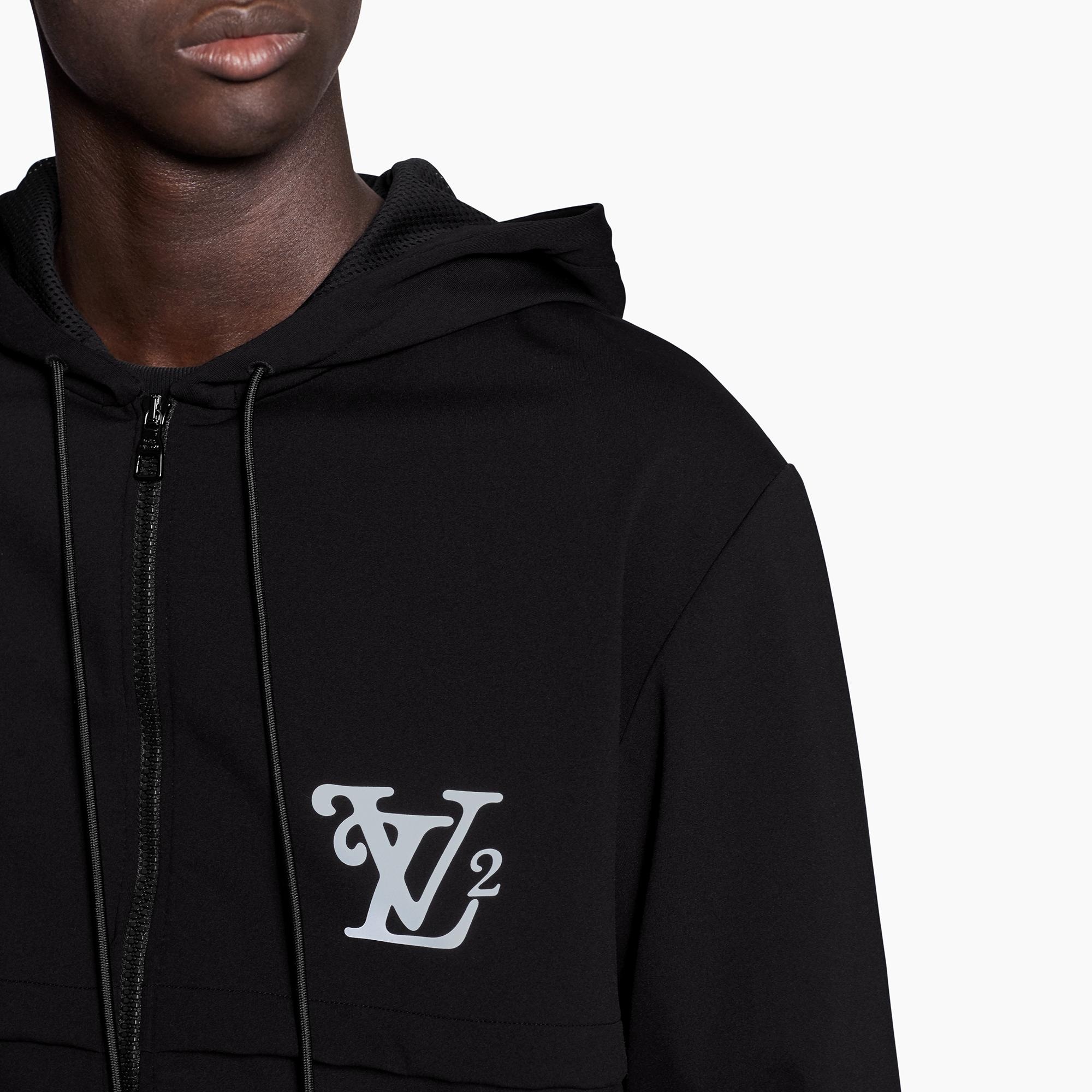 Squared LV Zipped Hood Blouson - 3