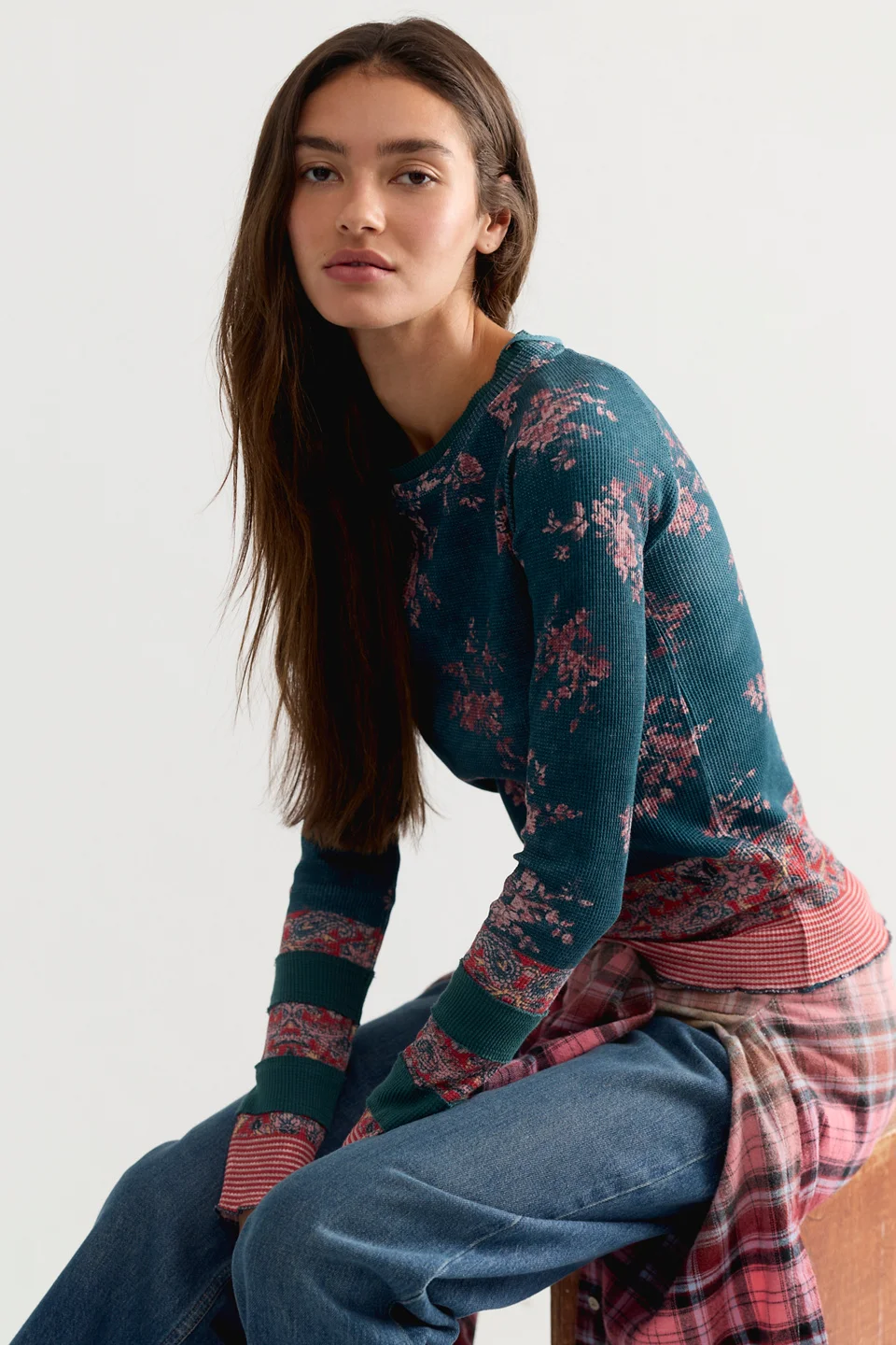 Easy Does It Printed Top - 1