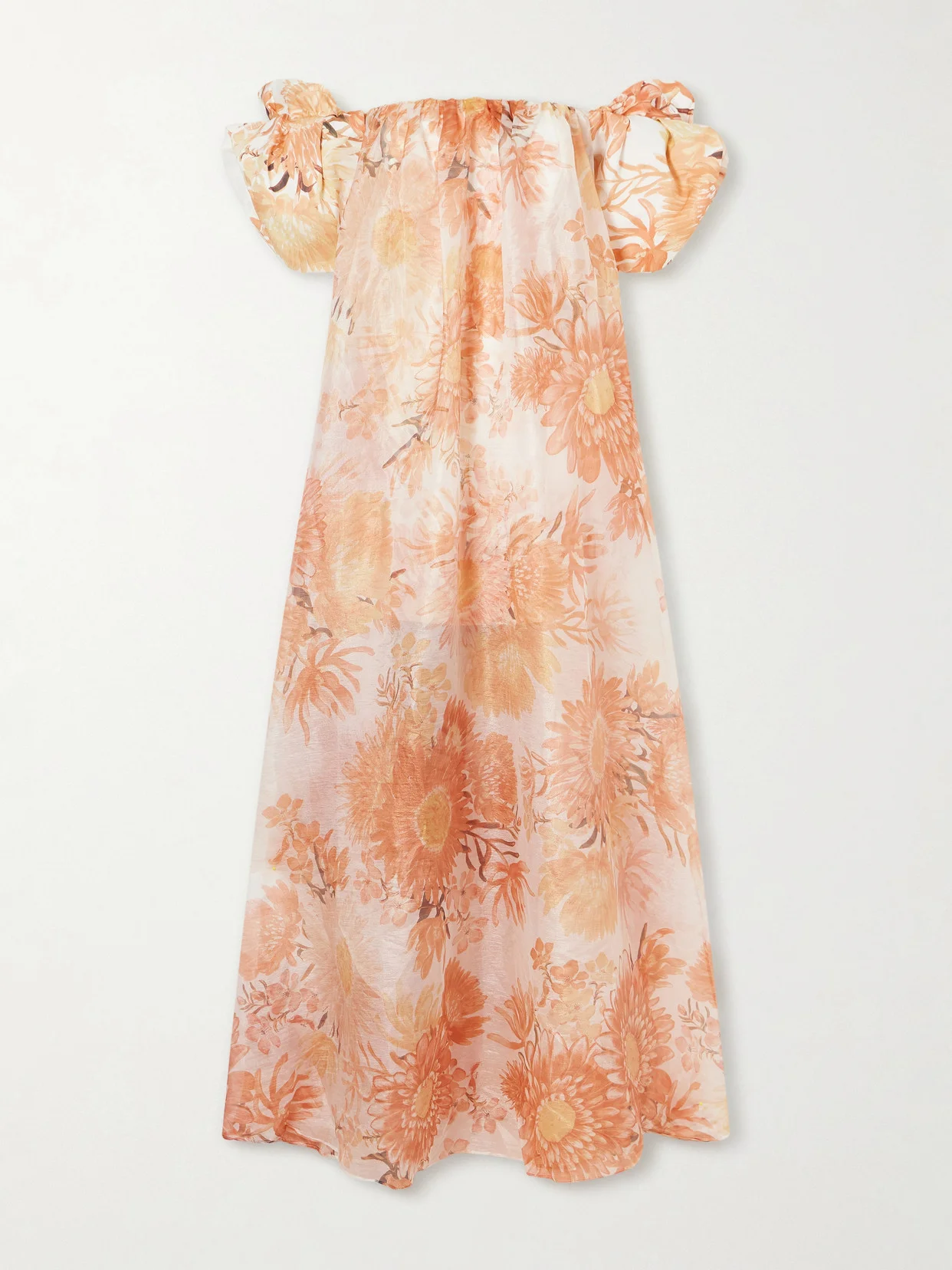 Cosette Ruffled Organza Gown - 1