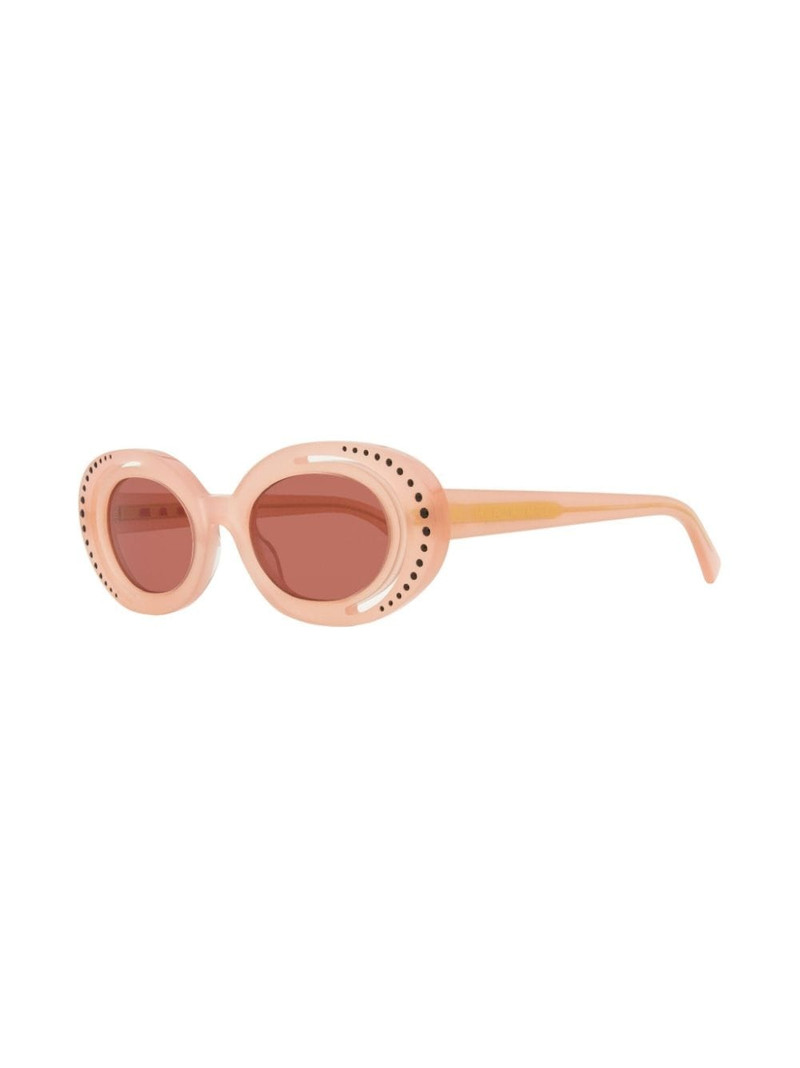 Marni Zion Canyon oval-frame sunglasses outlook