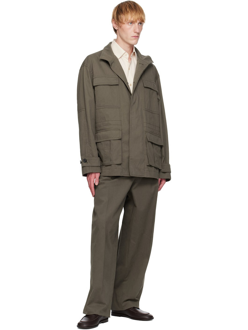 FERRAGAMO Brown Lace Up Derbys outlook