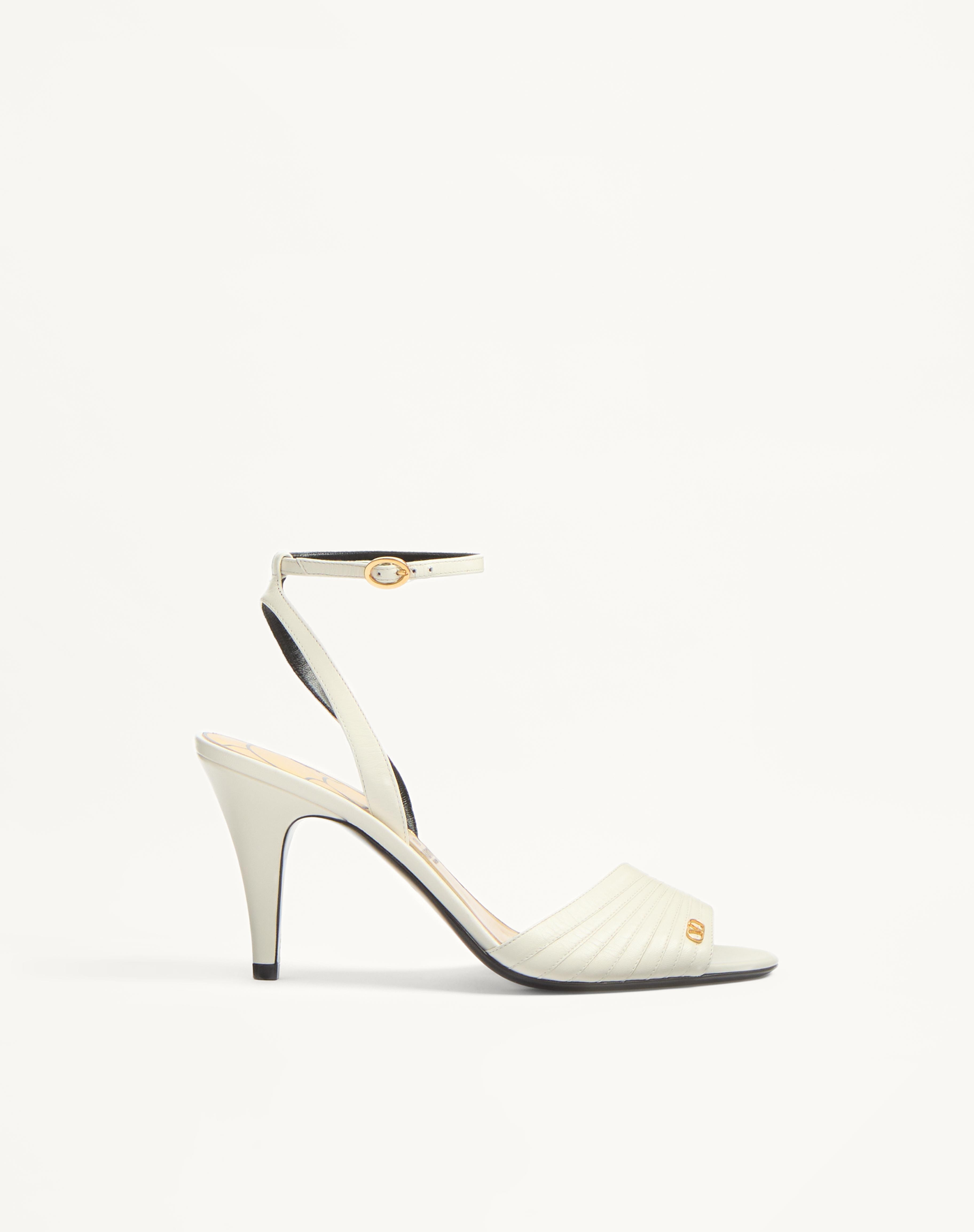 LADYCRUSH SANDAL IN KIDSKIN 85MM - 1