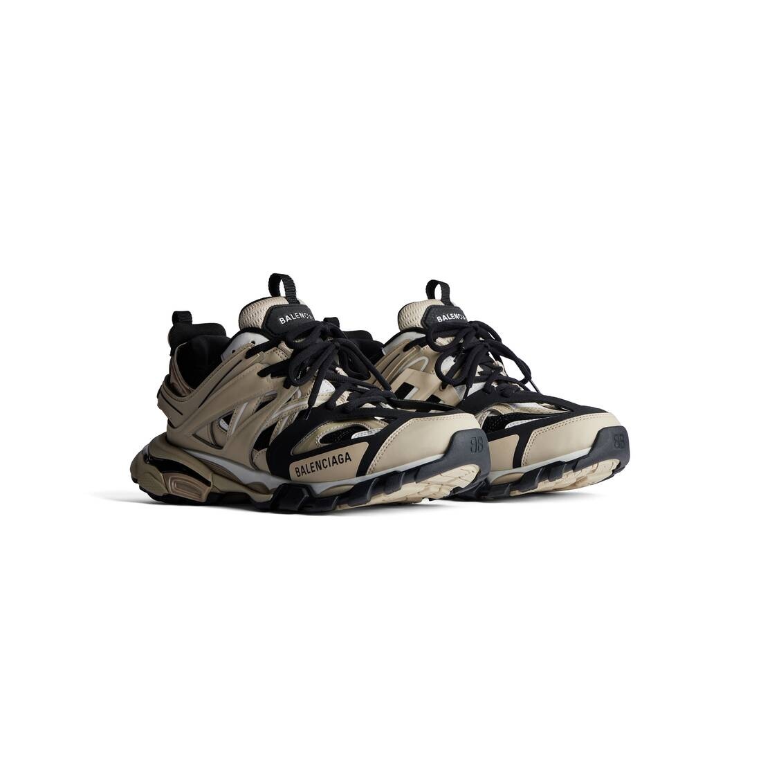 Women's Track Sneaker  in Beige/black - 2