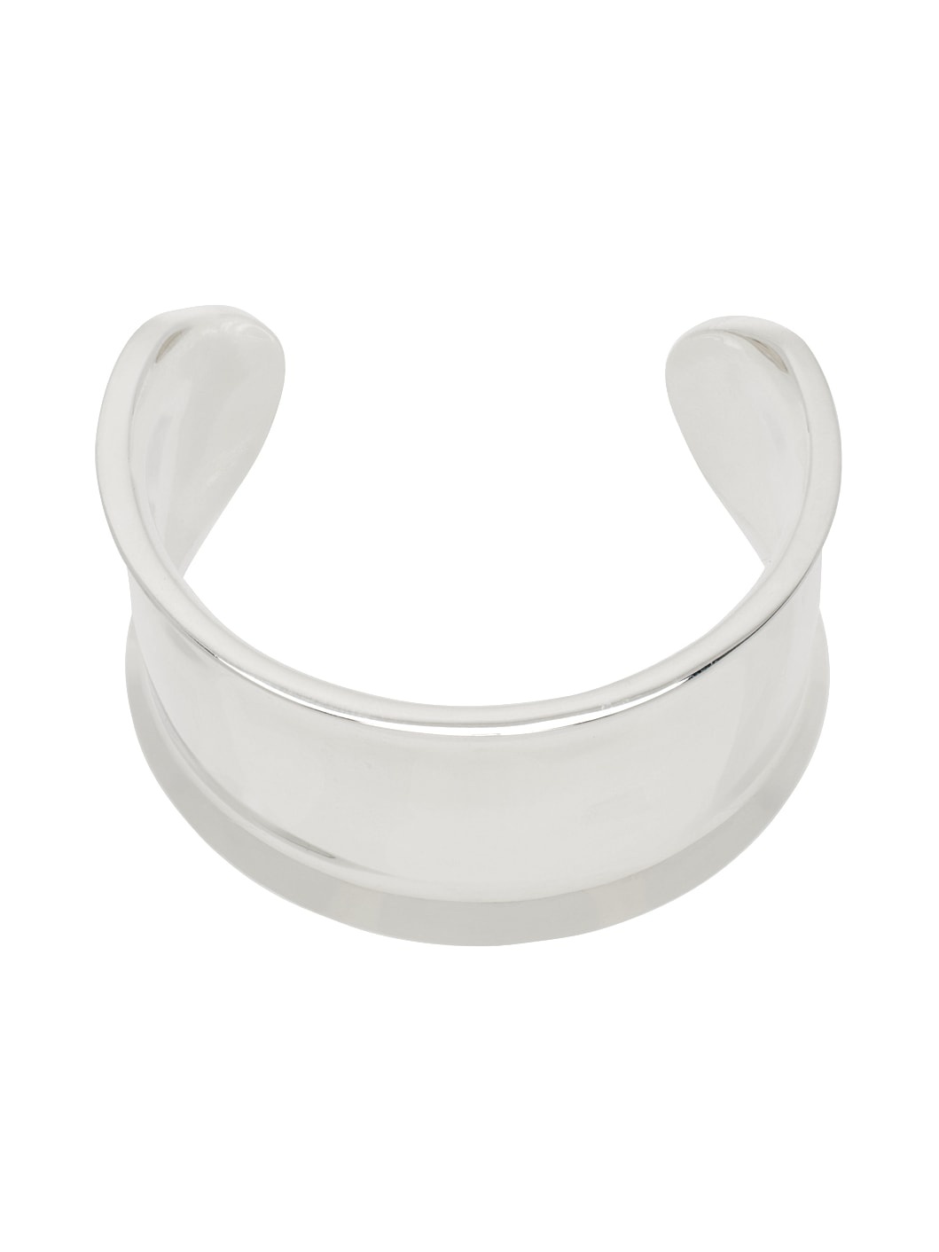 Silver Small Metzner Cuff Bracelet - 1