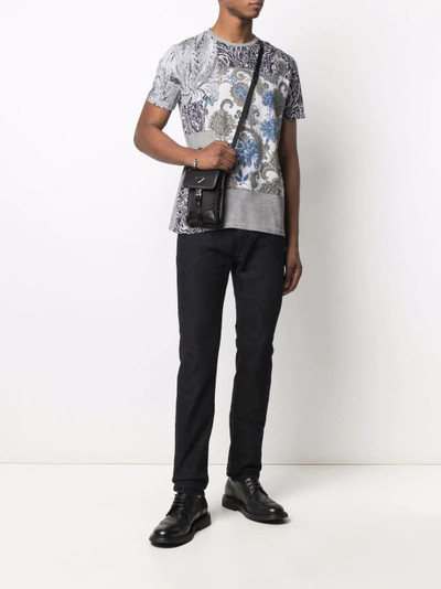 Etro paisley-print straight leg jeans outlook