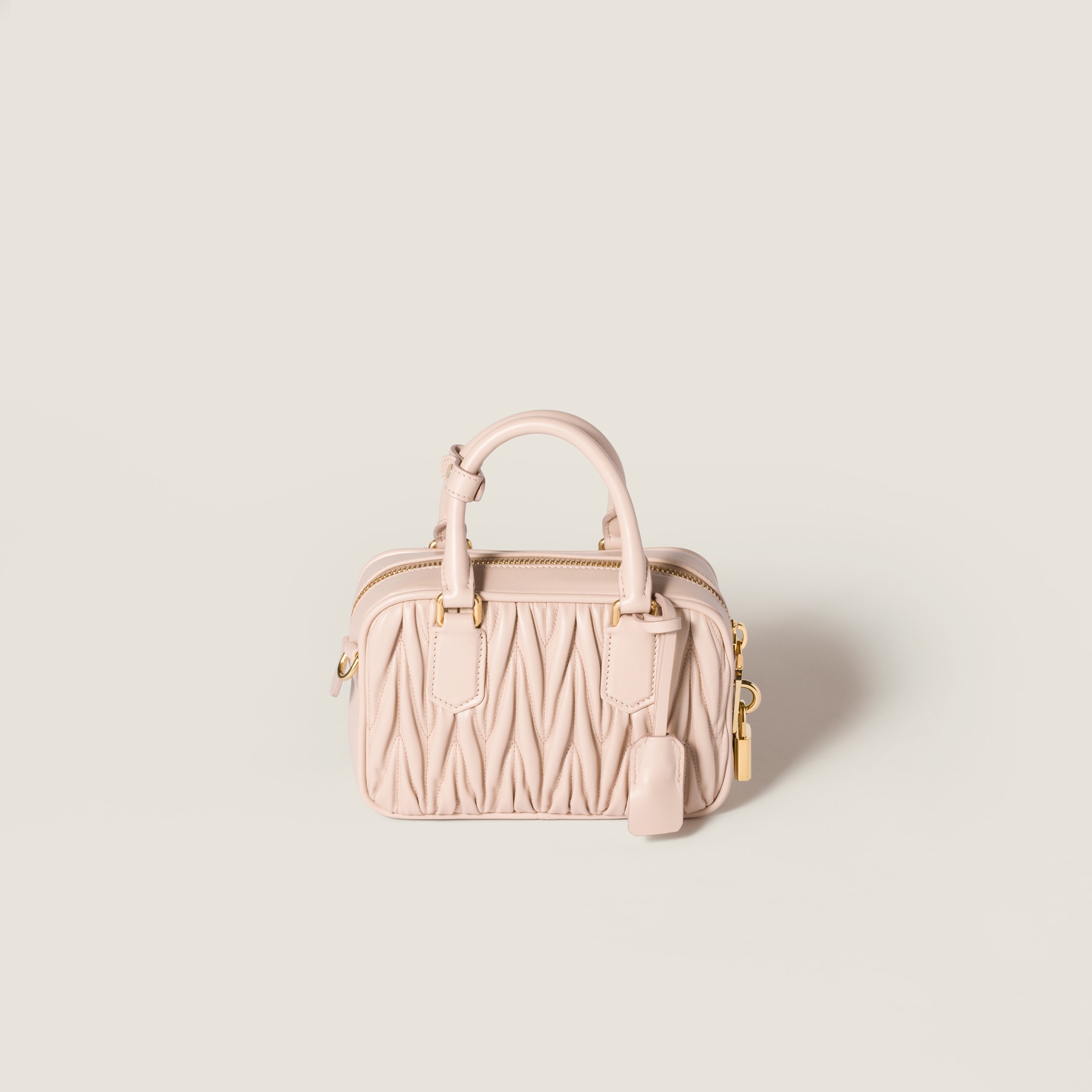 Arcadie Matelassé nappa leather bag - 4