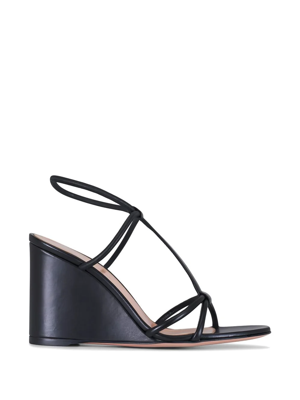 strappy wedges sandals - 1
