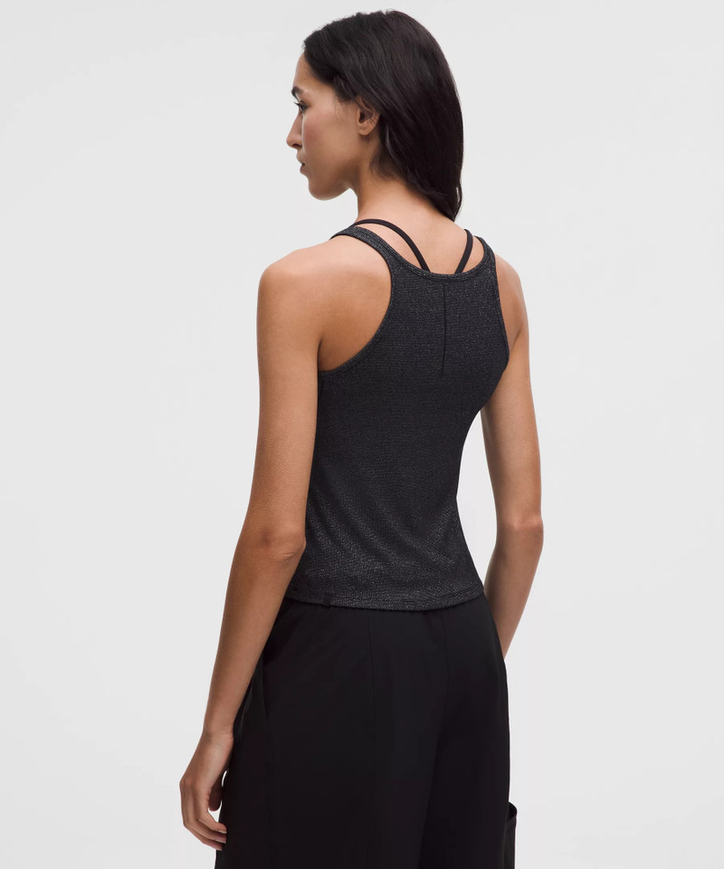 Hold Tight Thin-Strap Tank Top *Sparkle 3