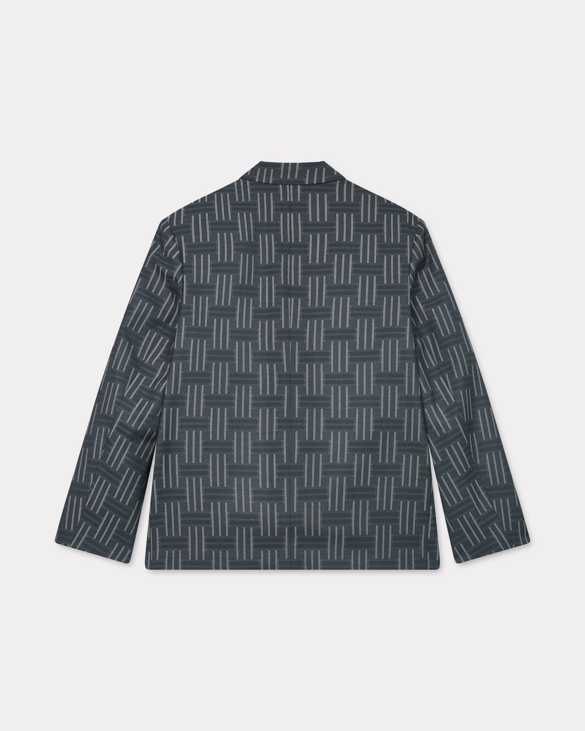 Tailored jacket in wool and cotton - 2