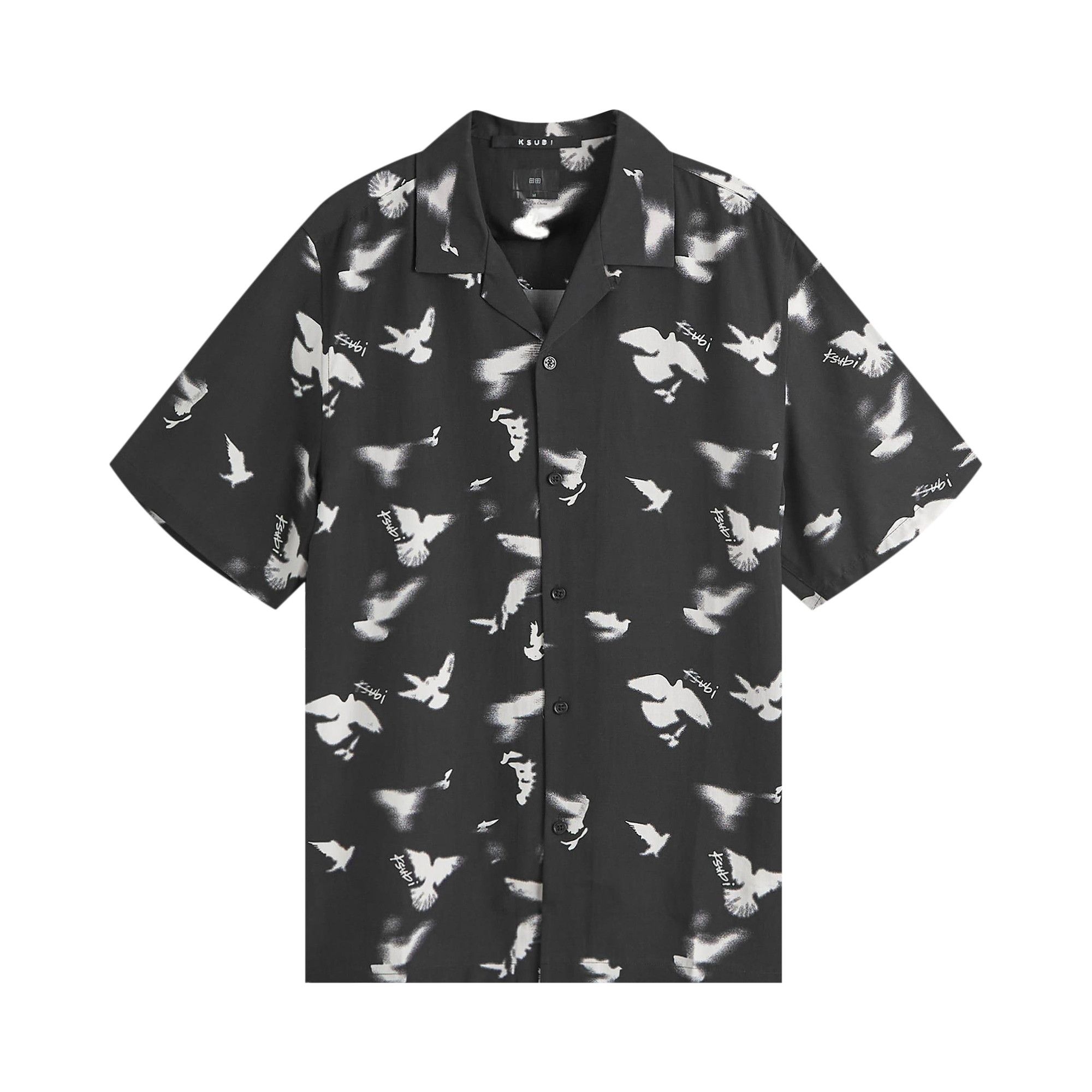 Ksubi Flight Resort Shirt 'Black' - 1