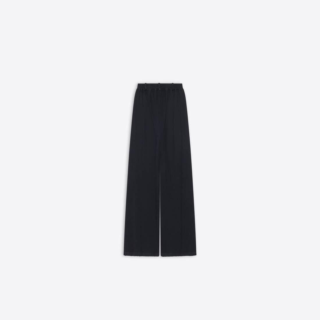 Oversize Worn-out Pants in Black - 2