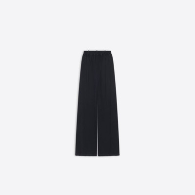 BALENCIAGA Oversize Worn-out Pants in Black outlook