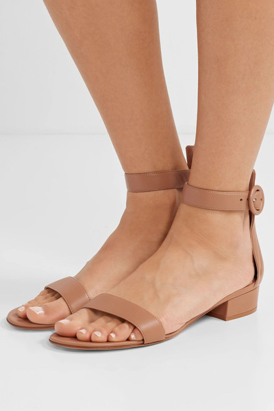 Gianvito Rossi Versilia 20 leather sandals outlook