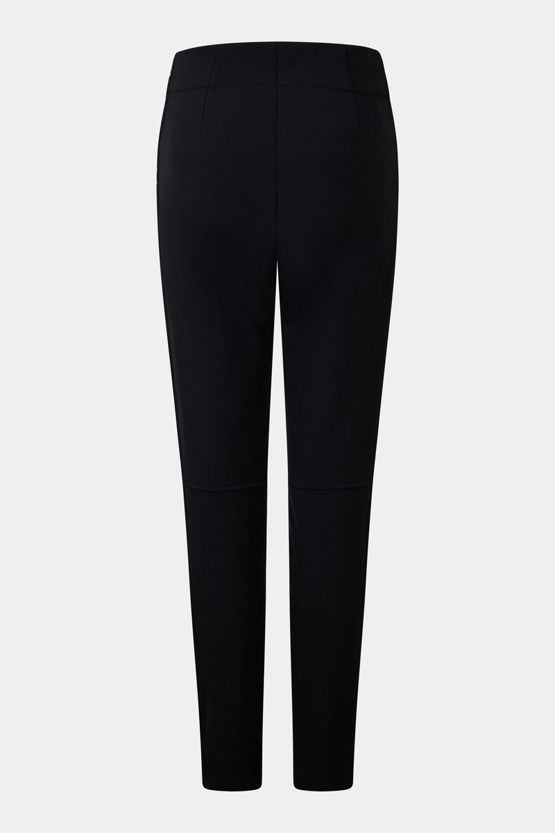 Roma softshell functional pants in Black 7