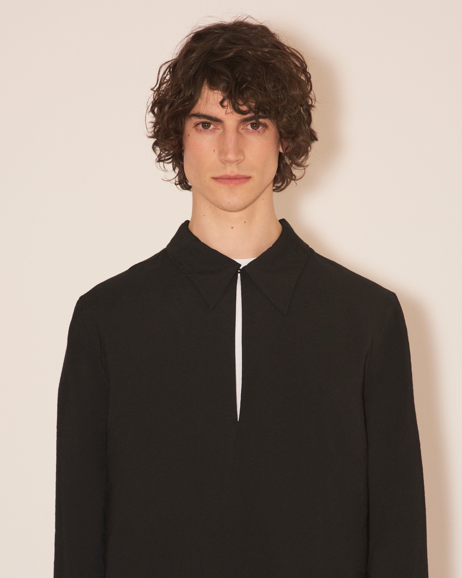 MARLO - Long sleeve v-neck - Black - 6