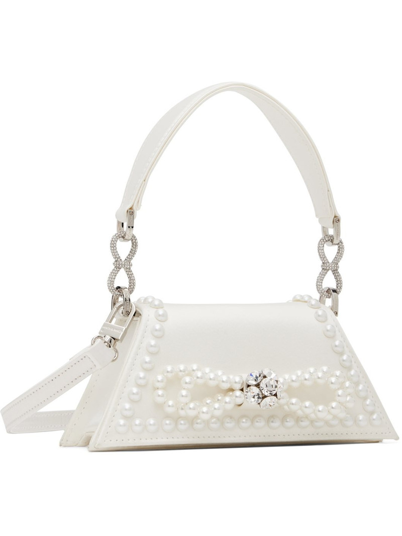MACH & MACH White Double Bow Samantha Small Bag outlook