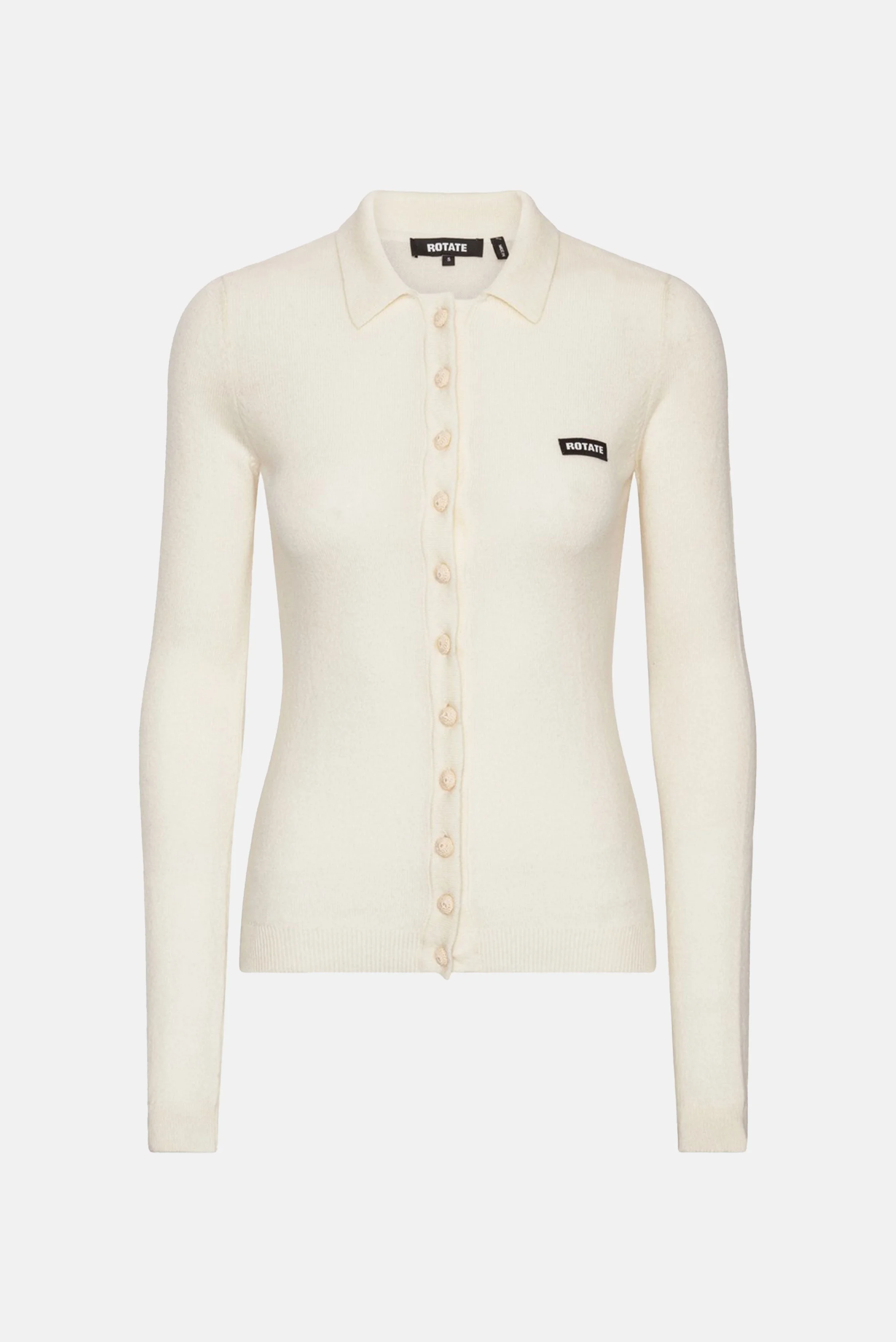 Wool and cashmere blend polo - 1