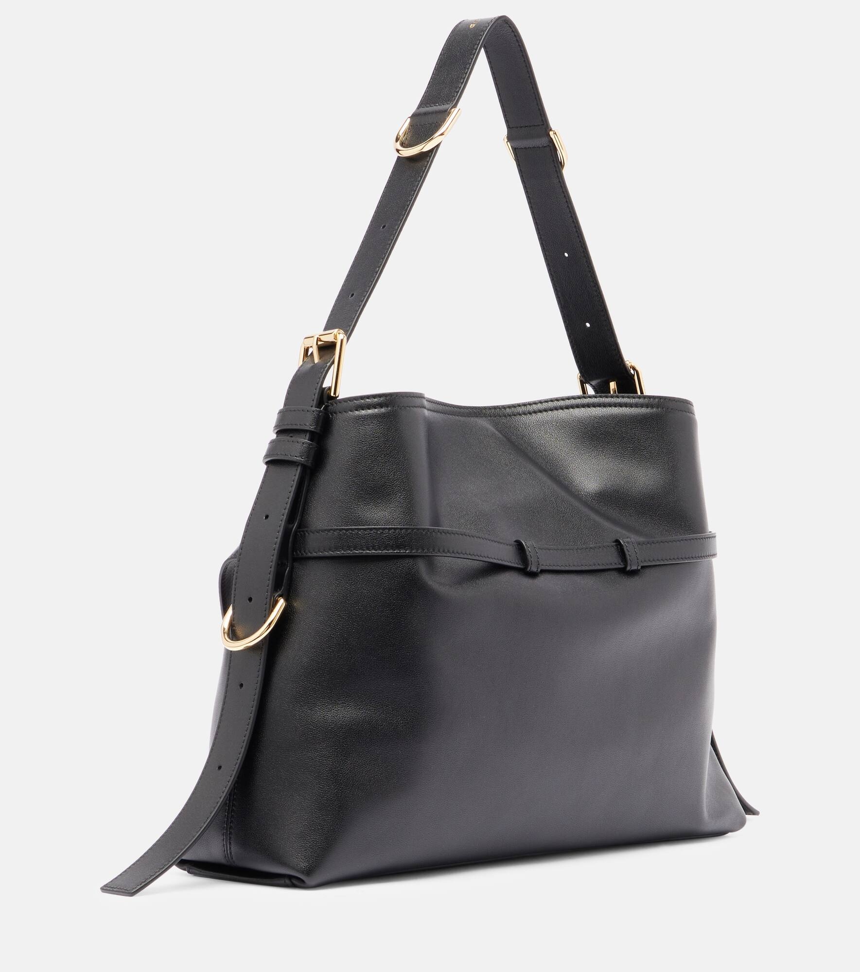 Voyou Medium leather shoulder bag - 4